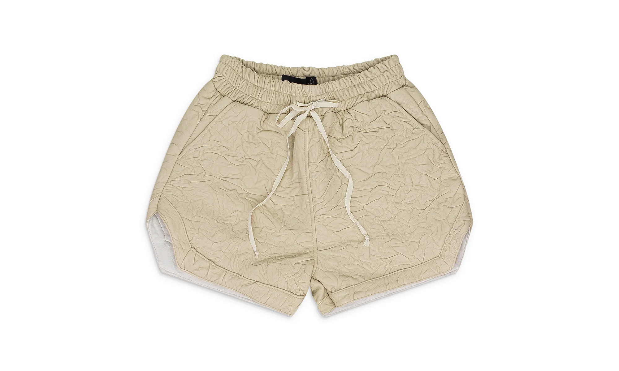 Crinkled Tailored Shorts "Cream" 1120600019SS24