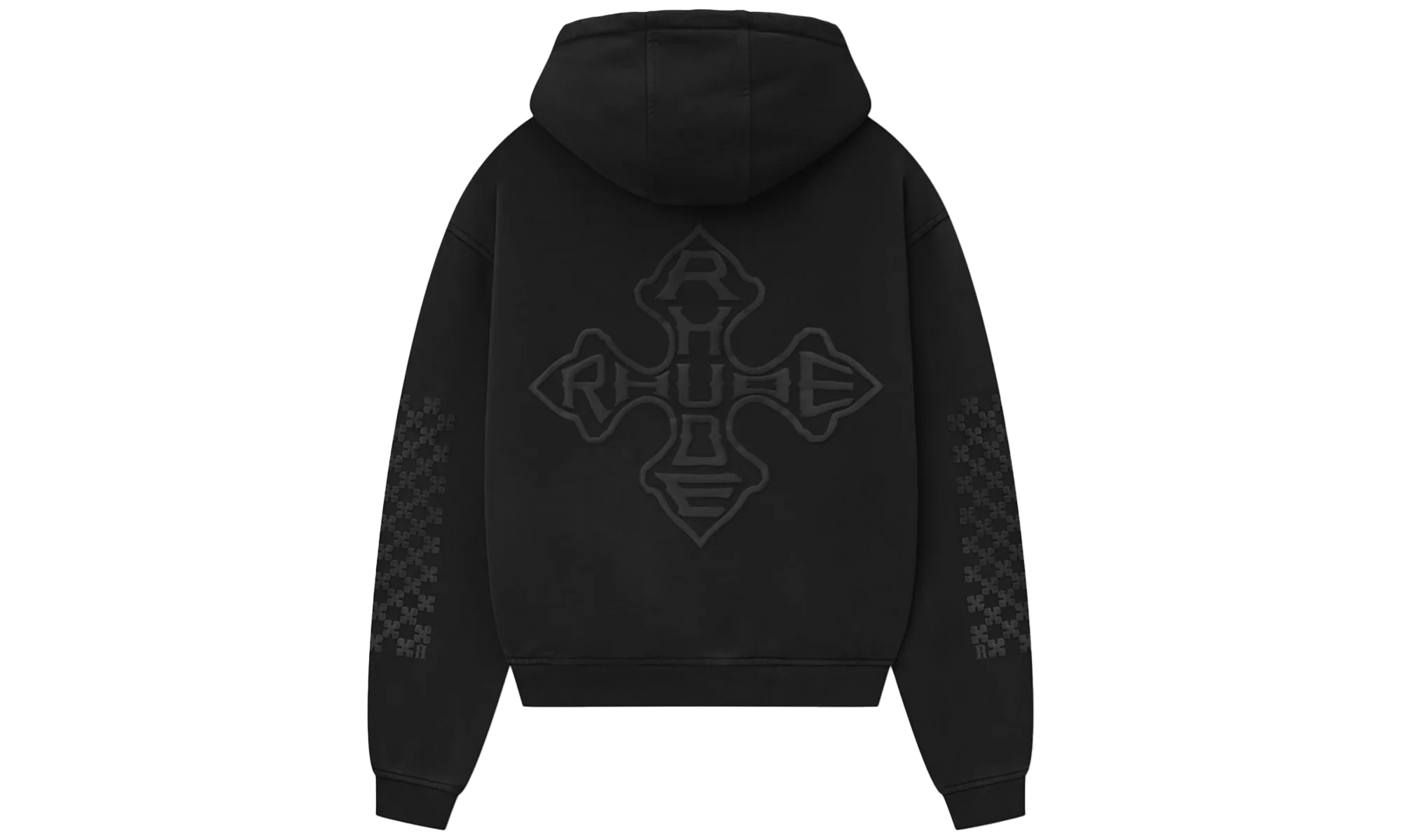 Cross Logo Hoodie "Vintage Black" RHPS25HO02012 2306 - Image 2