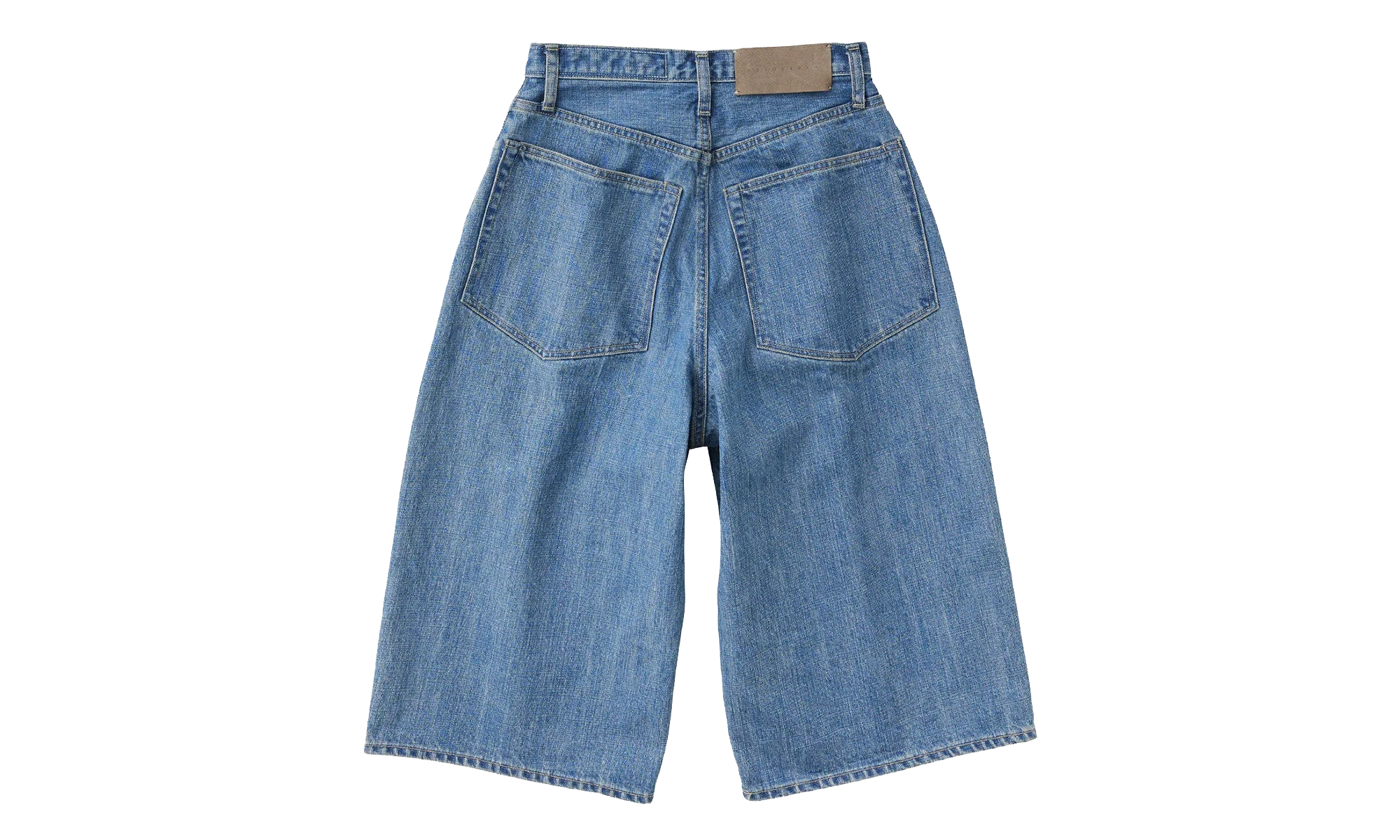 Crossed Denim Shorts "Light Indigo" 962982 - Image 2