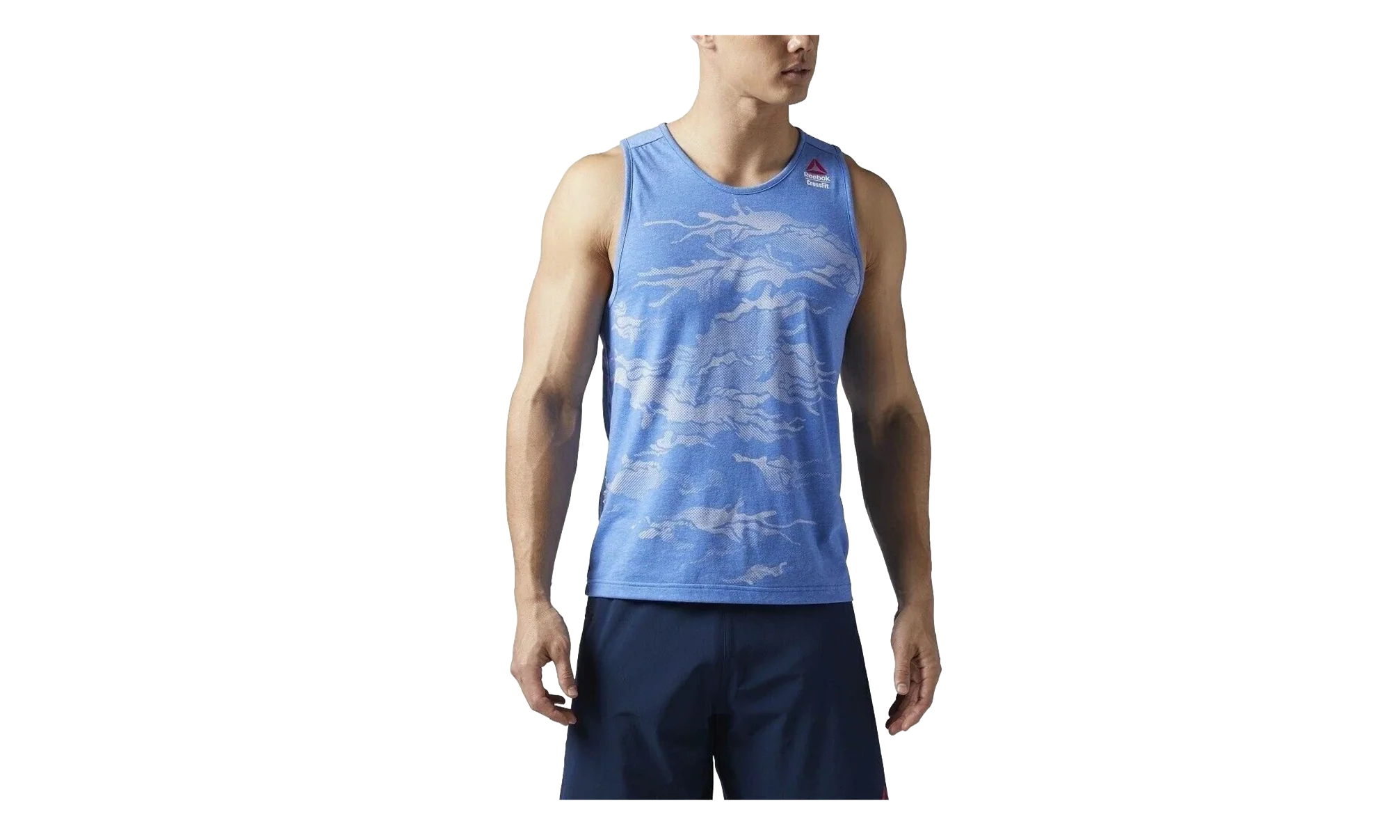 Crossfit Burnout Tank "Vital Blue" BR4700