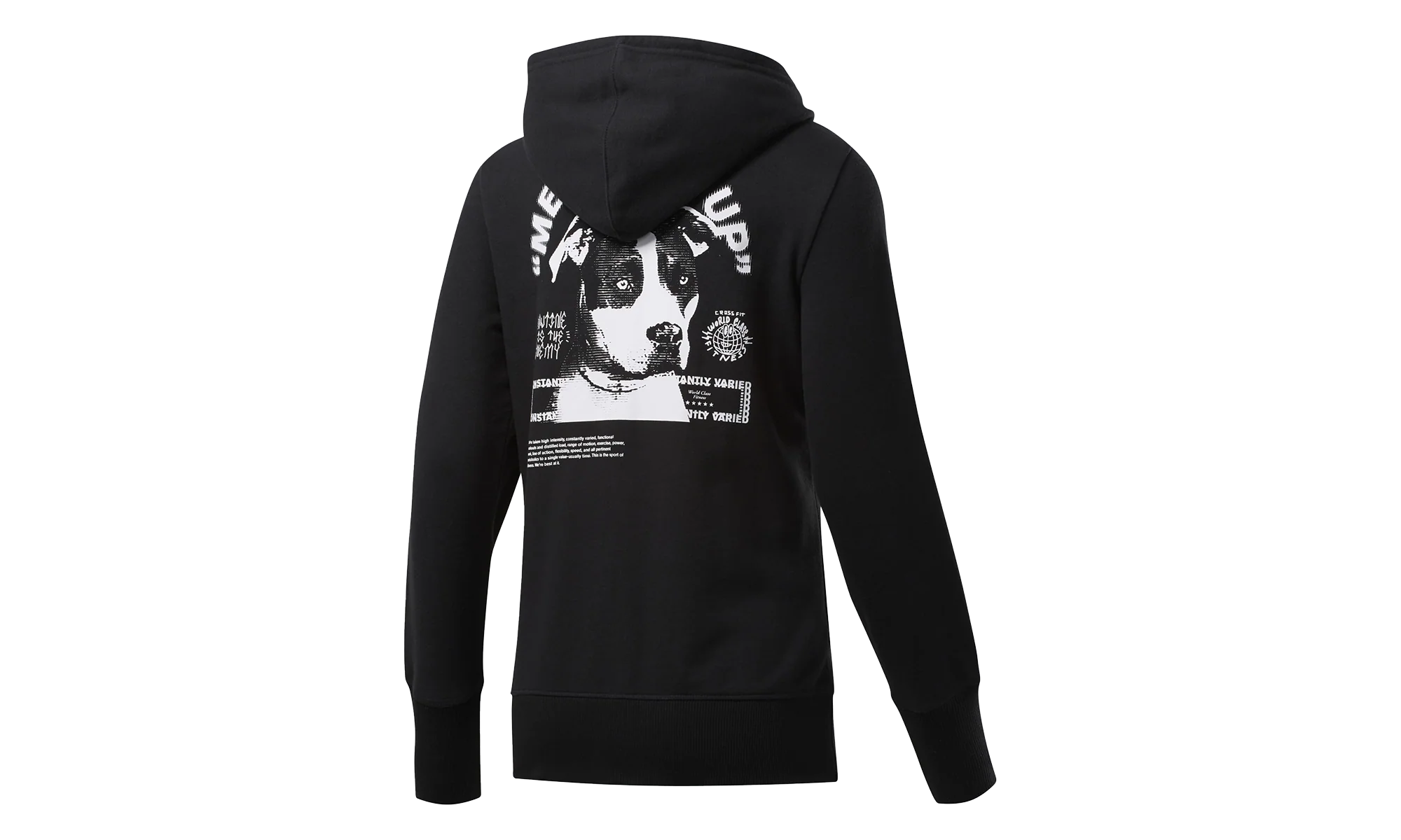 CrossFit Full Zip Hoodie WMNS "Black" FK4382 - Image 2