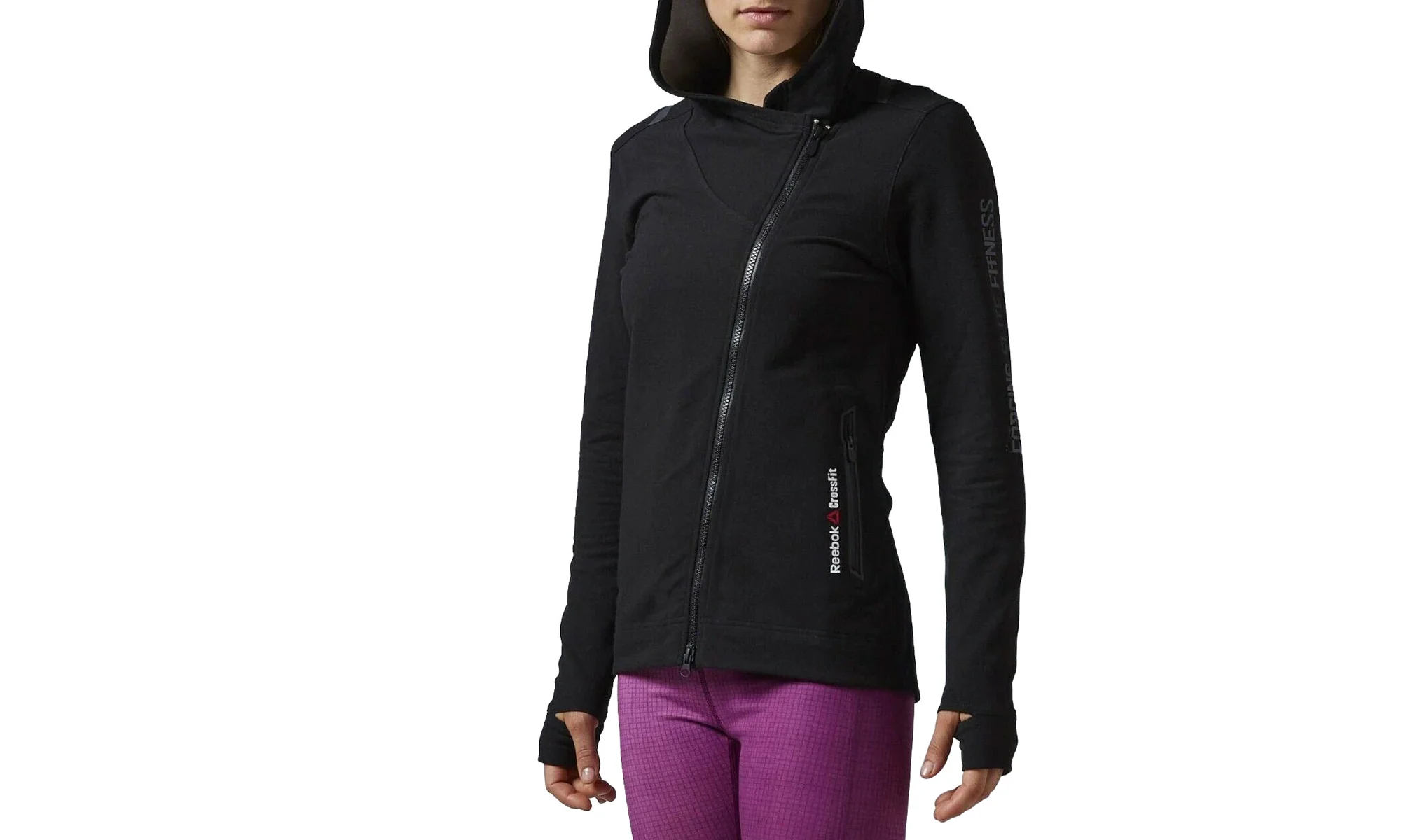 Crossfit Fullzip Track Jacket WMNS "Black" AI9412