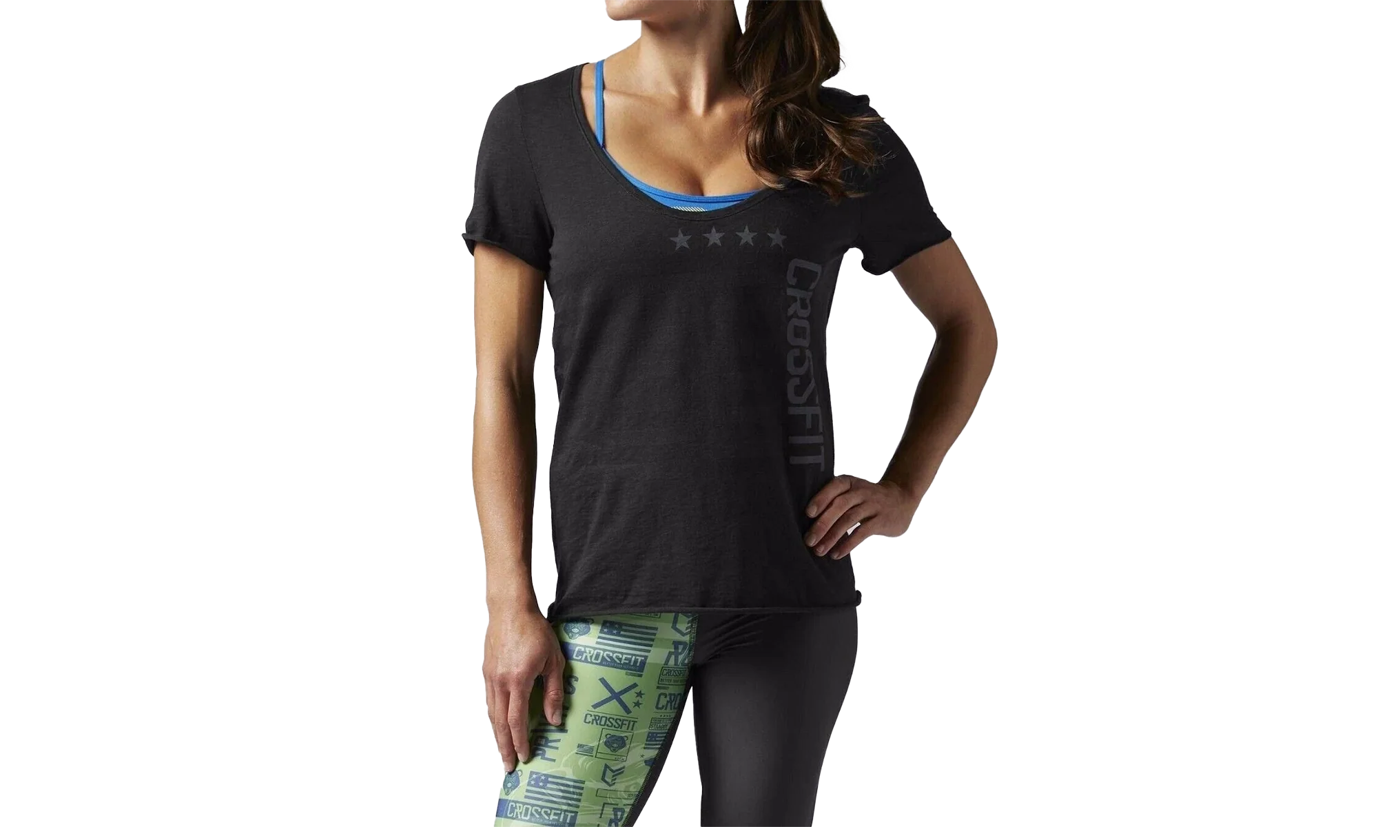 Crossfit Graphic Tee WMNS "Black" U71701