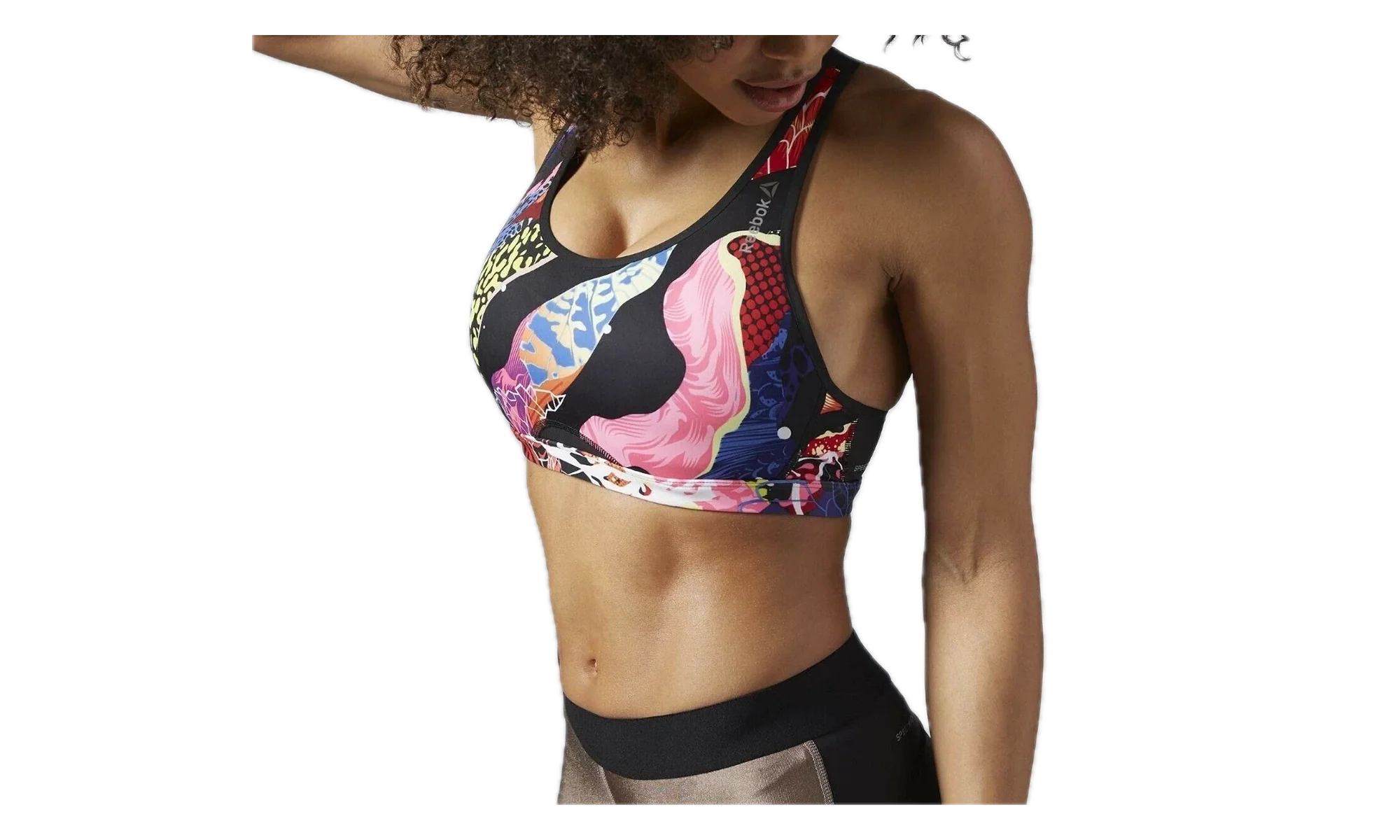 Crossfit Hero Power Graffiti Bra WMNS "Poison Pink" AX7054