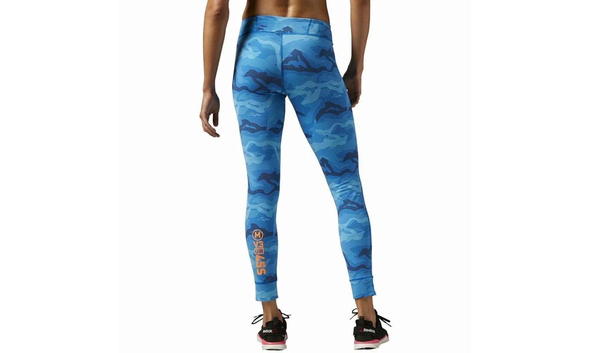 Crossfit One Series NYLUX Tight WMNS "Blue Sport" AJ0685 - Image 2
