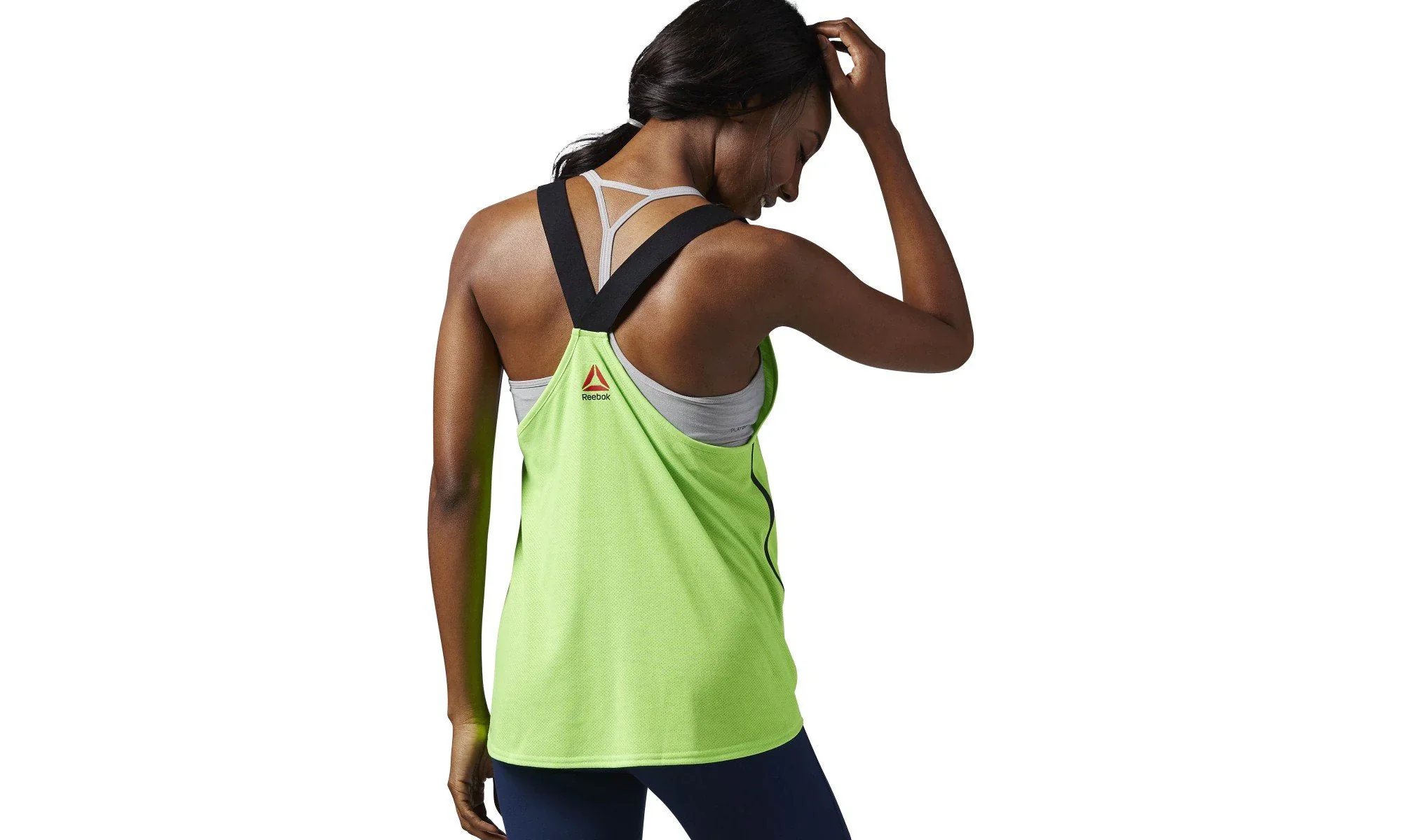 Crossfit One Series Quik Cotton Tank WMNS "Safety Green" AJ0675 - Image 2