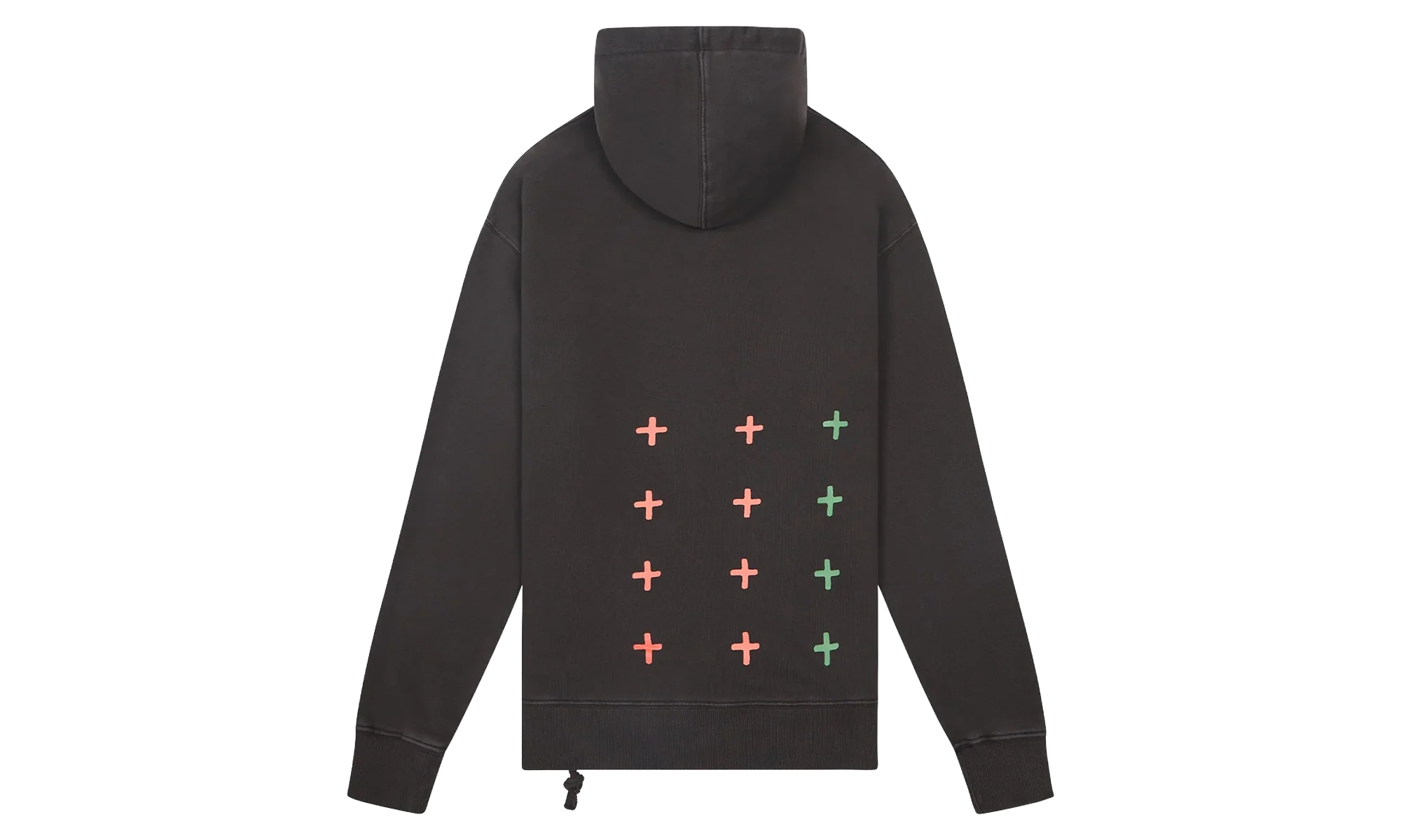 Crossroads Biggie Hoodie "Faded Black" MPS24FL012 - Image 2