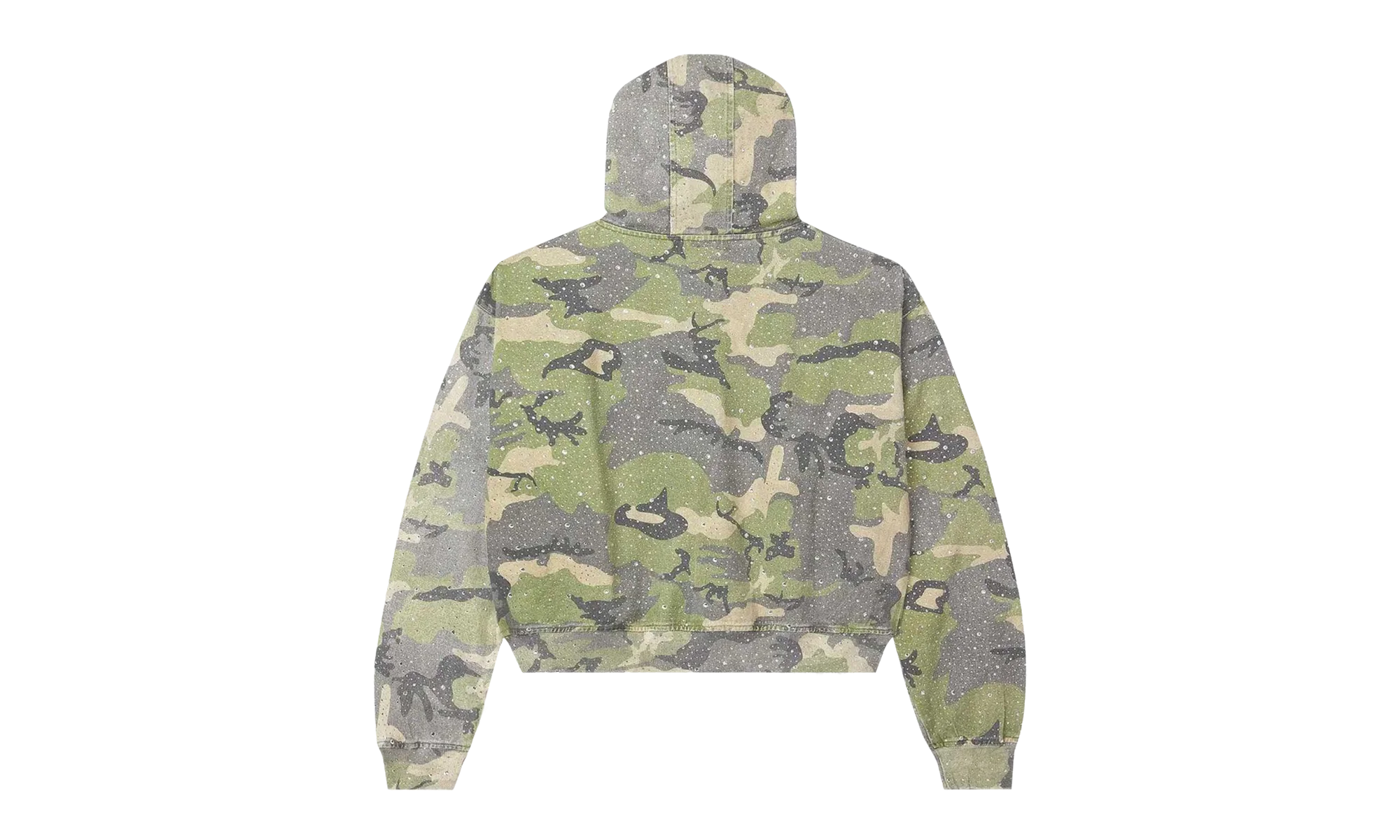 Crystal Camo Work Zip Up Jacket "Green" 10076922 - Image 2