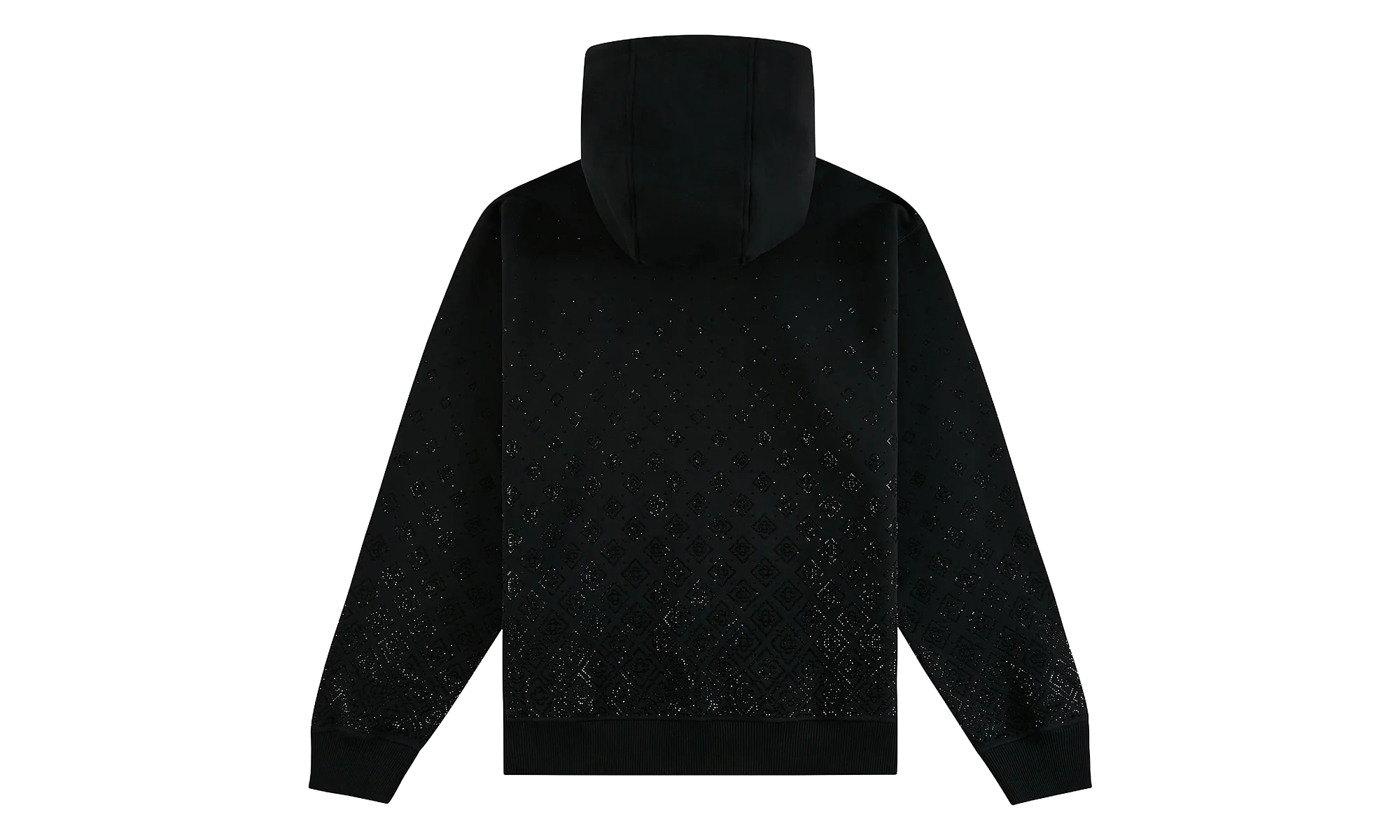 Crystal Monogram Long Sleeve Sweatshirt "Black" M P26 JTP 512 01 - Image 2
