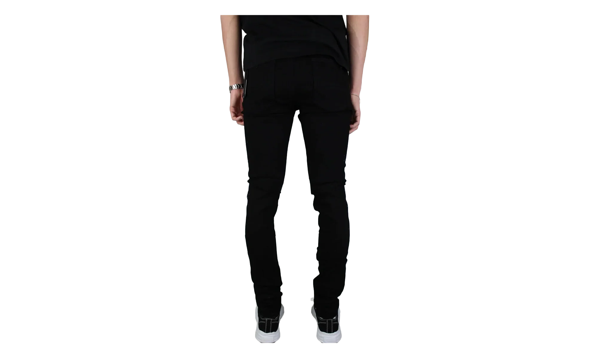 Crystal Painter Jeans "Black" MDS114 018 BLAC - Image 2