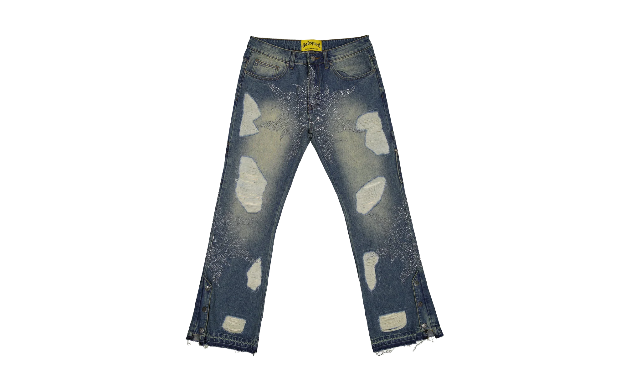 Crystal Vizion Denim Jeans "Blue Wash" GS011
