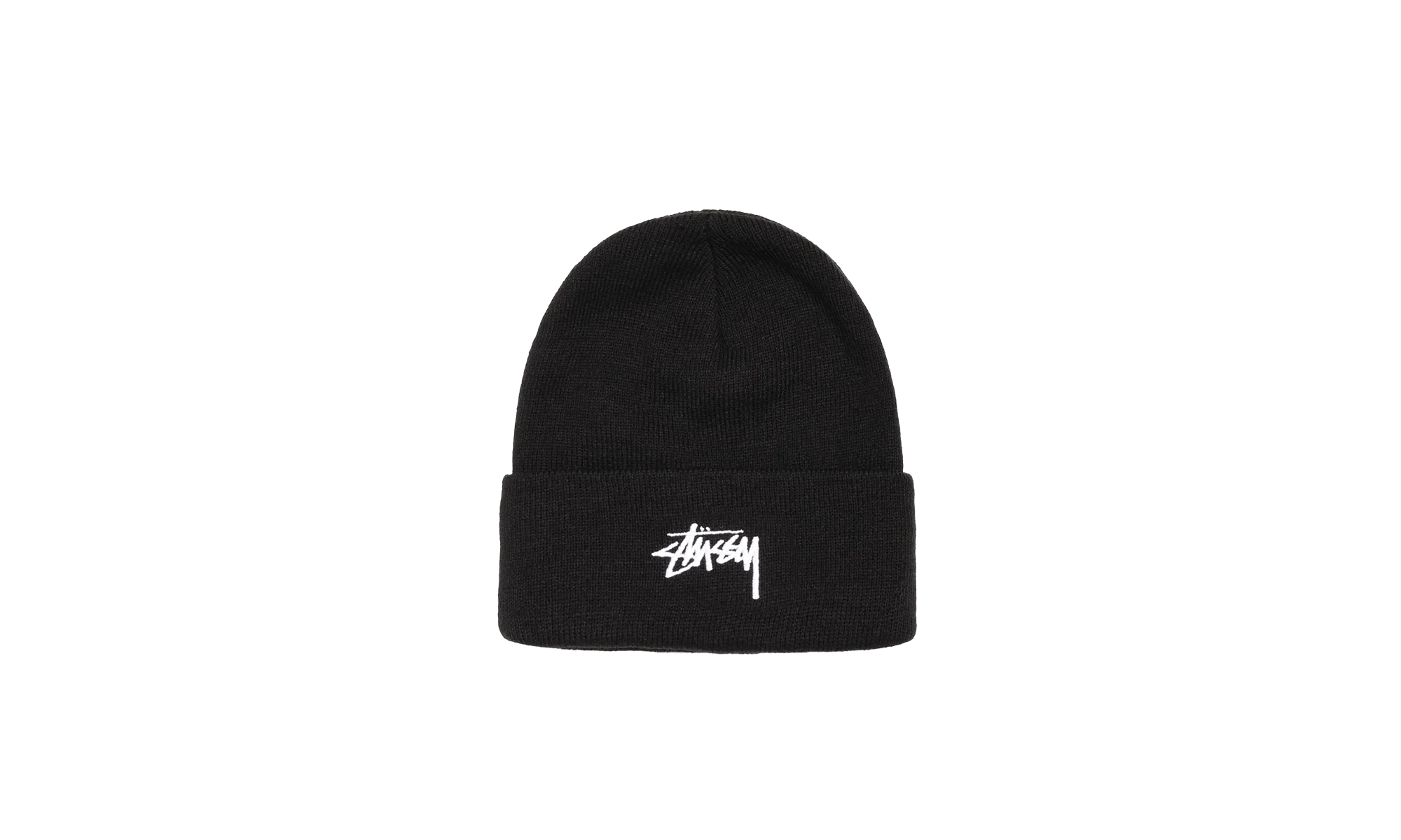 CUFF BEANIE STOCK "Black" STUS109