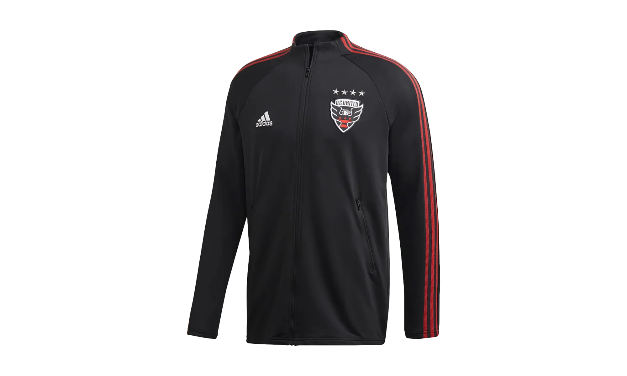 D.C. United Anthem Jacket "Black / Red" FI1520