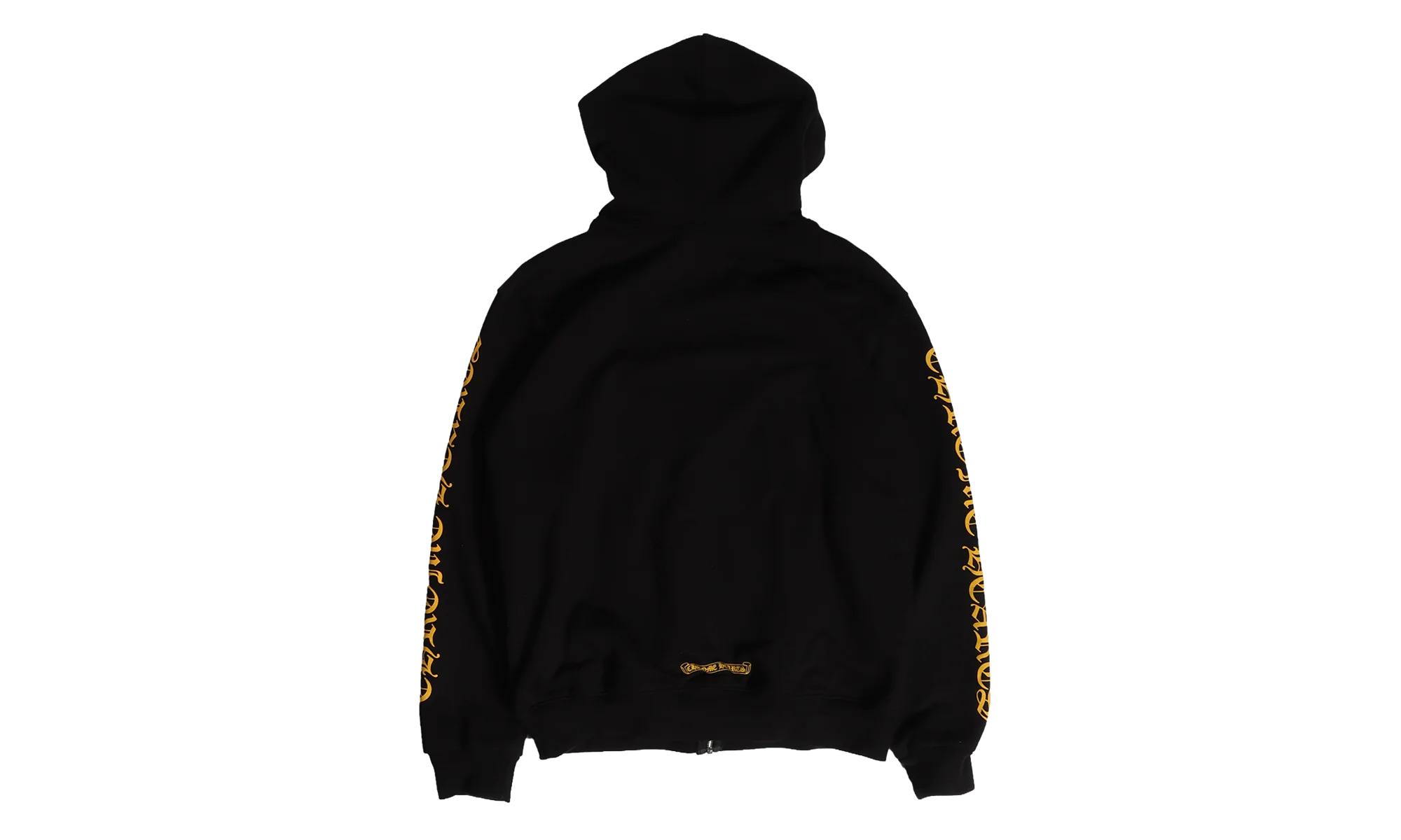 Dagger Logo Zip-Up Hoodie "Black/Yellow" CHRM0820 - Image 2