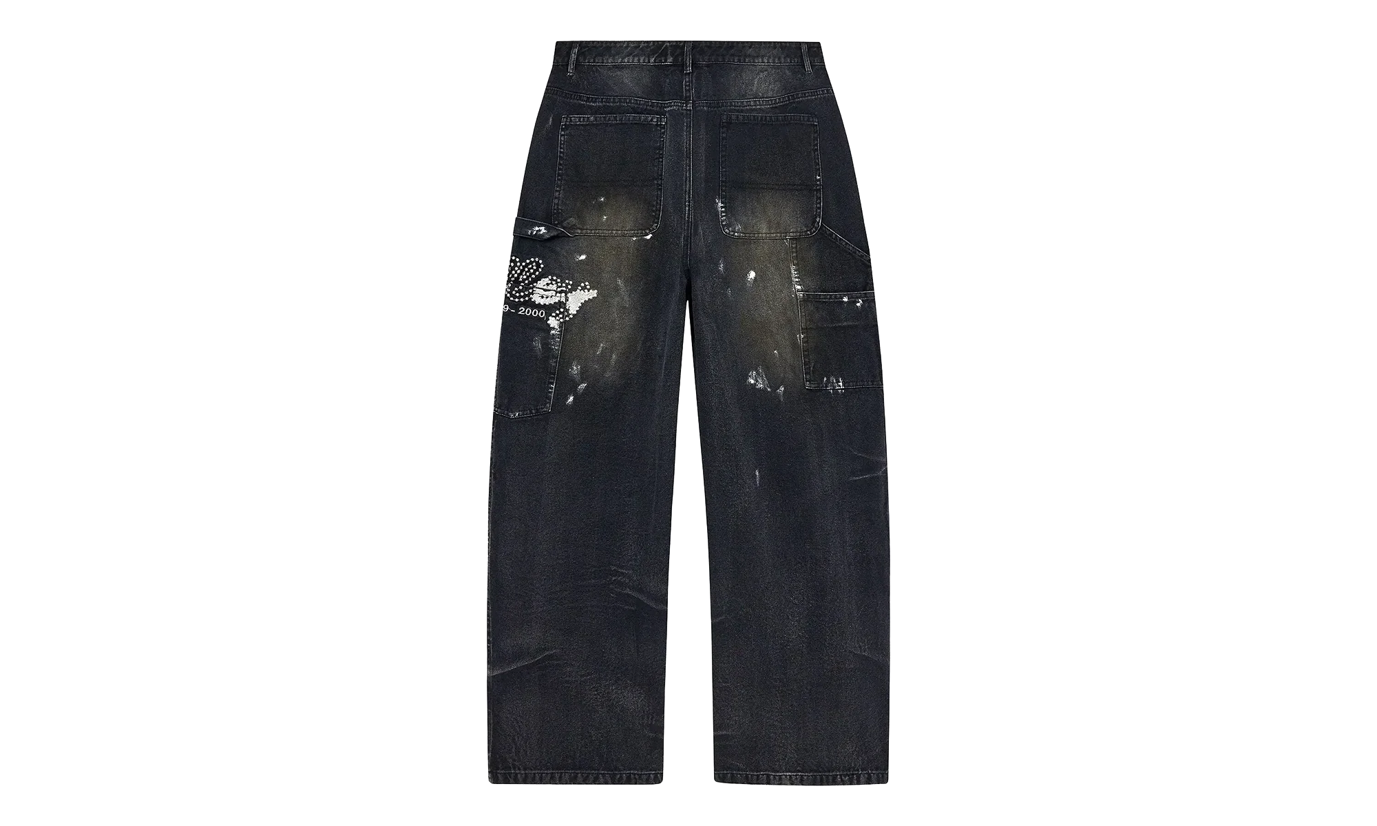 Daily Work Pants "Painted / Black" 11451 10005VFDWPP PAIN - Image 2