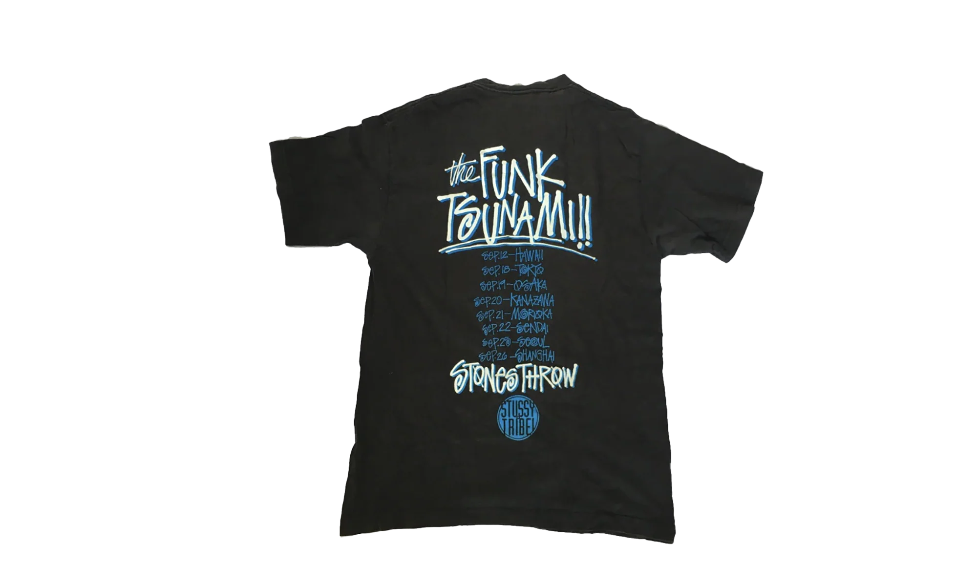 Dam Funk the Funk Tsunamis Stone Throw Shirt "Black" STUS312 - Image 2