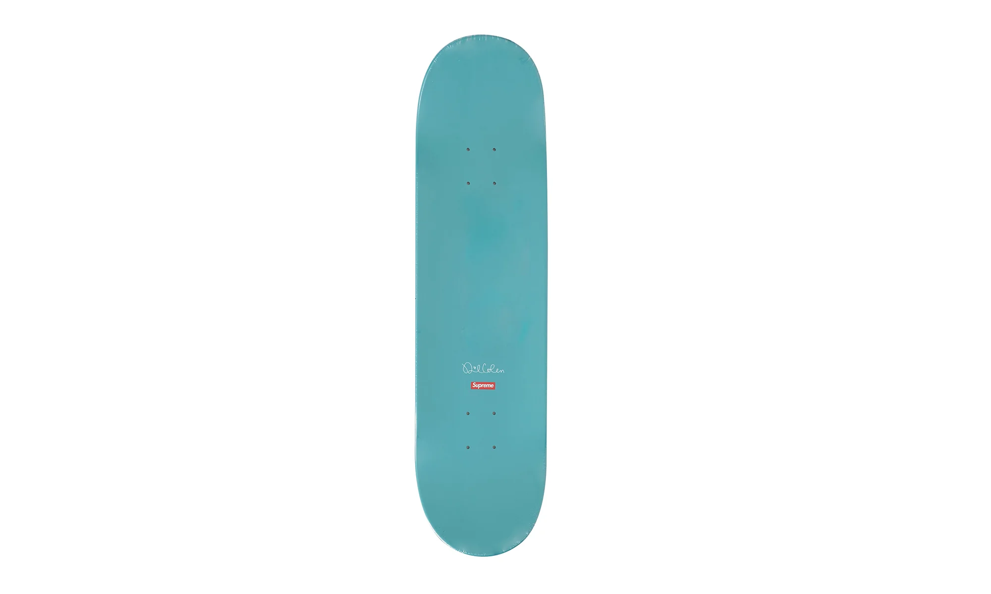 Dan Colen Fuck Skateboard Set "Blue" SU26535 - Image 2