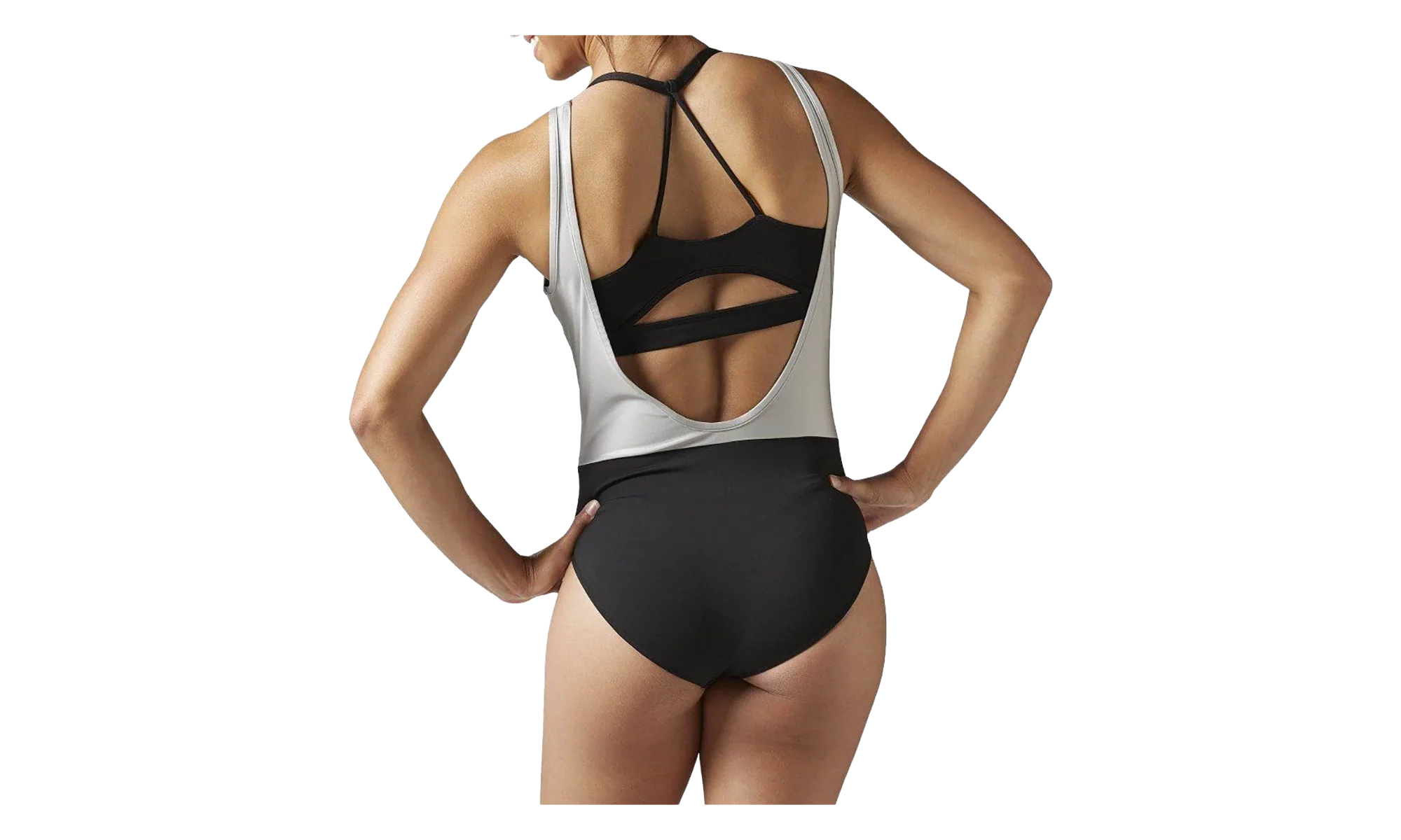 Dance Leotard WMNS "Silver Metallic" B45268 - Image 2