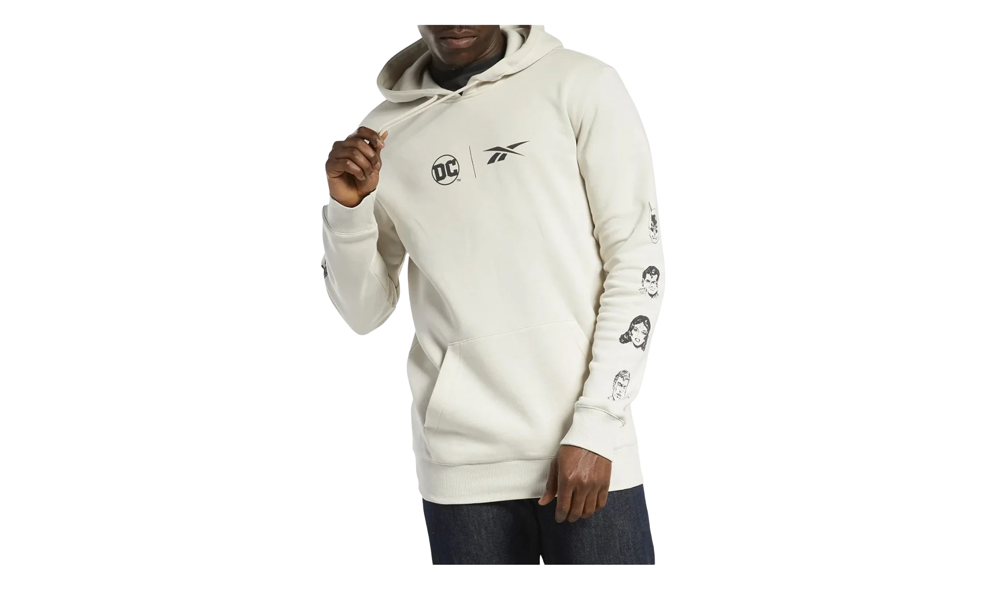 DC Logo Hoodie "Alabaster" IB5816 - Image 2