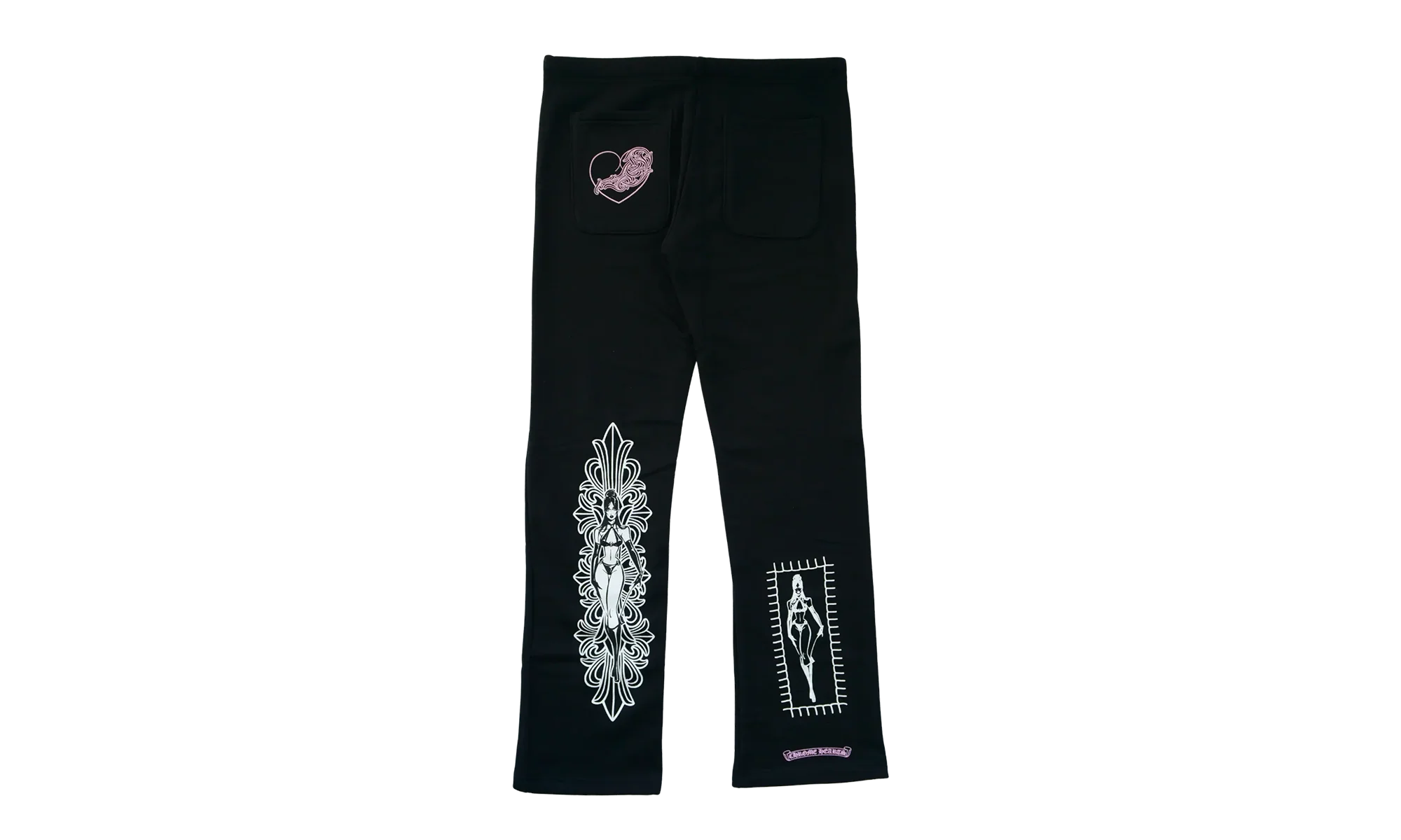 Deadly Doll Sweatpants "Black/Pink" CHRM0568 - Image 2