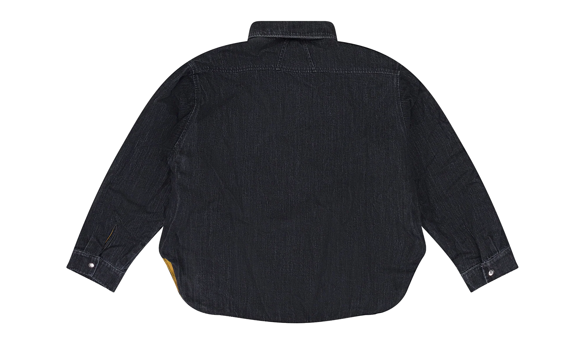 Denim Overshirt "Black" RHD-MOTW-0073 - Image 2