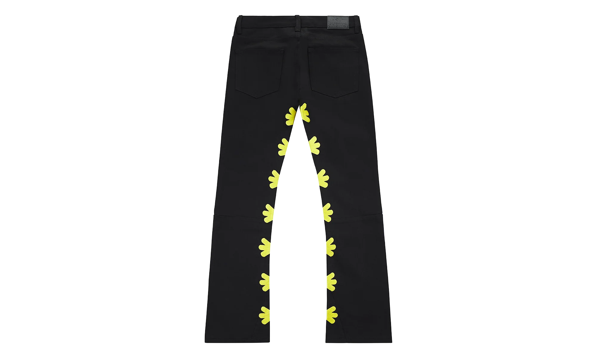 Denim Pants "Black / Yellow" LSDPBFY - Image 2