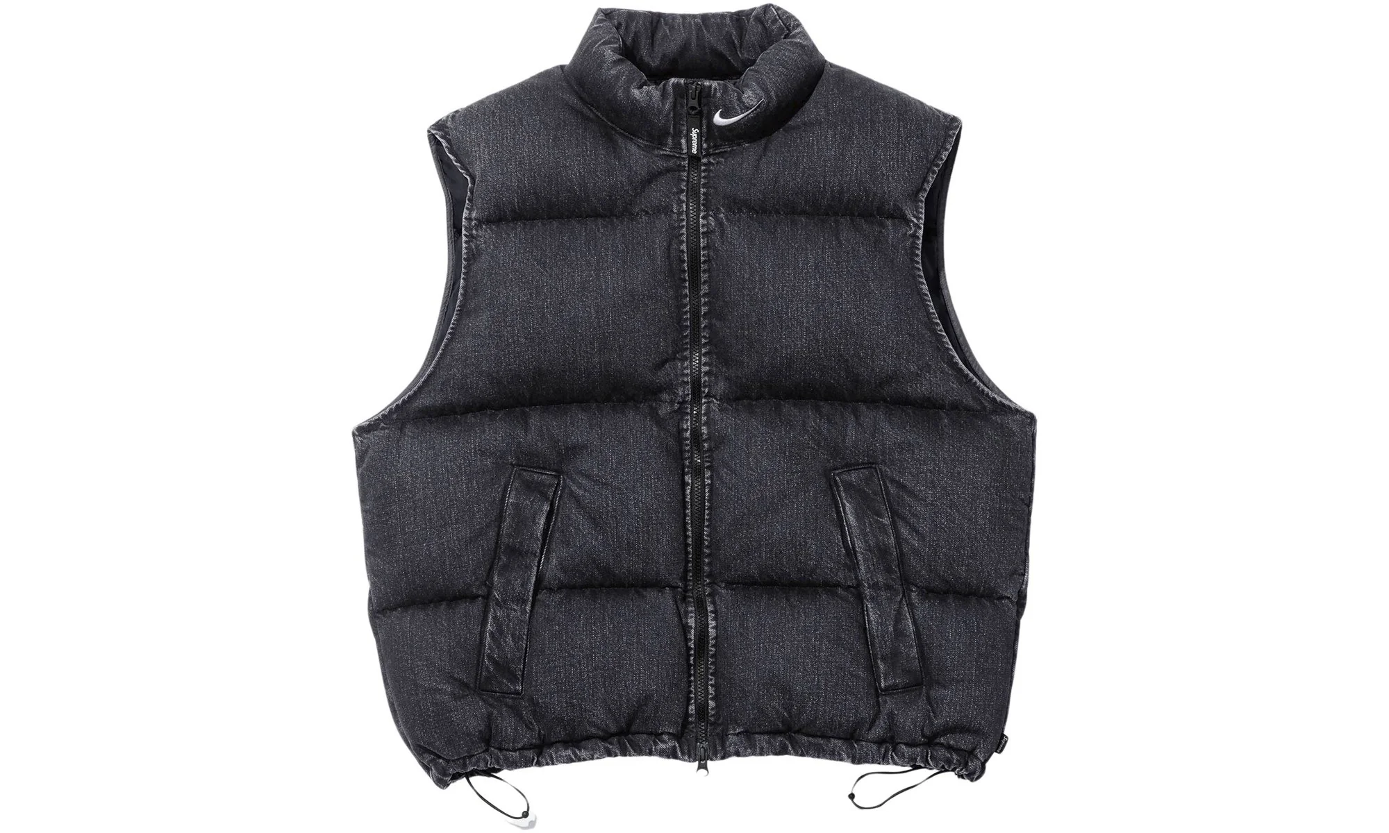 Denim Puffer Vest "Nike - Black" SU26573