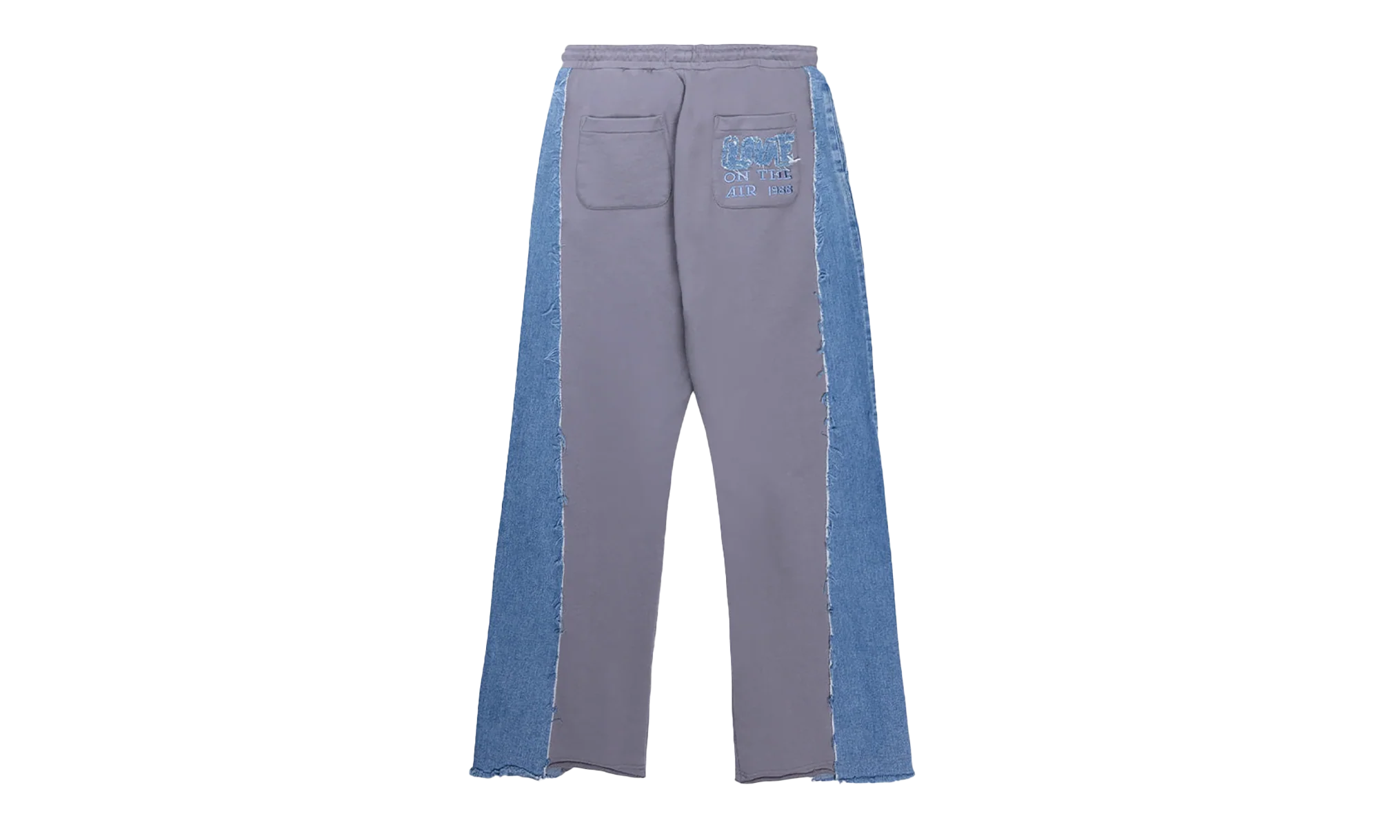 Denim Sweatpants "Blue / Muave" HTG250411 - Image 2