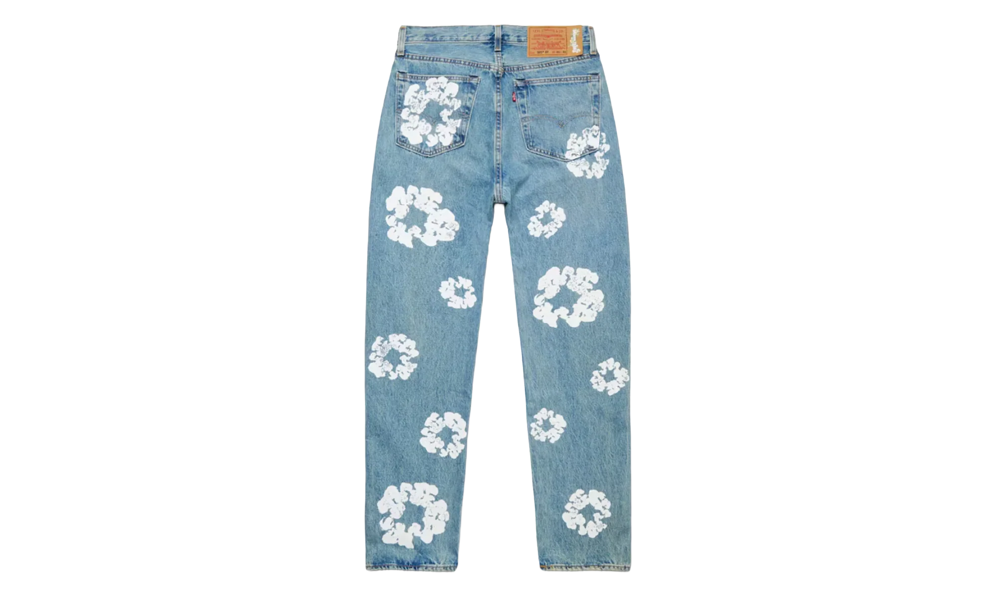 Denim Tears x Levi's Cotton Wreath Jeans "Light Wash" DT484 - Image 2