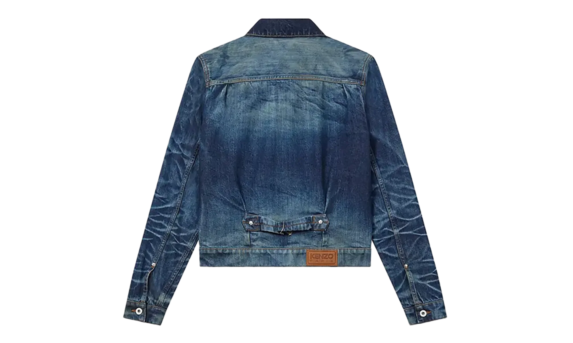 Denim Trucker Jacket "Dirty Stone Bleached" FF65DV3126I7DY - Image 2