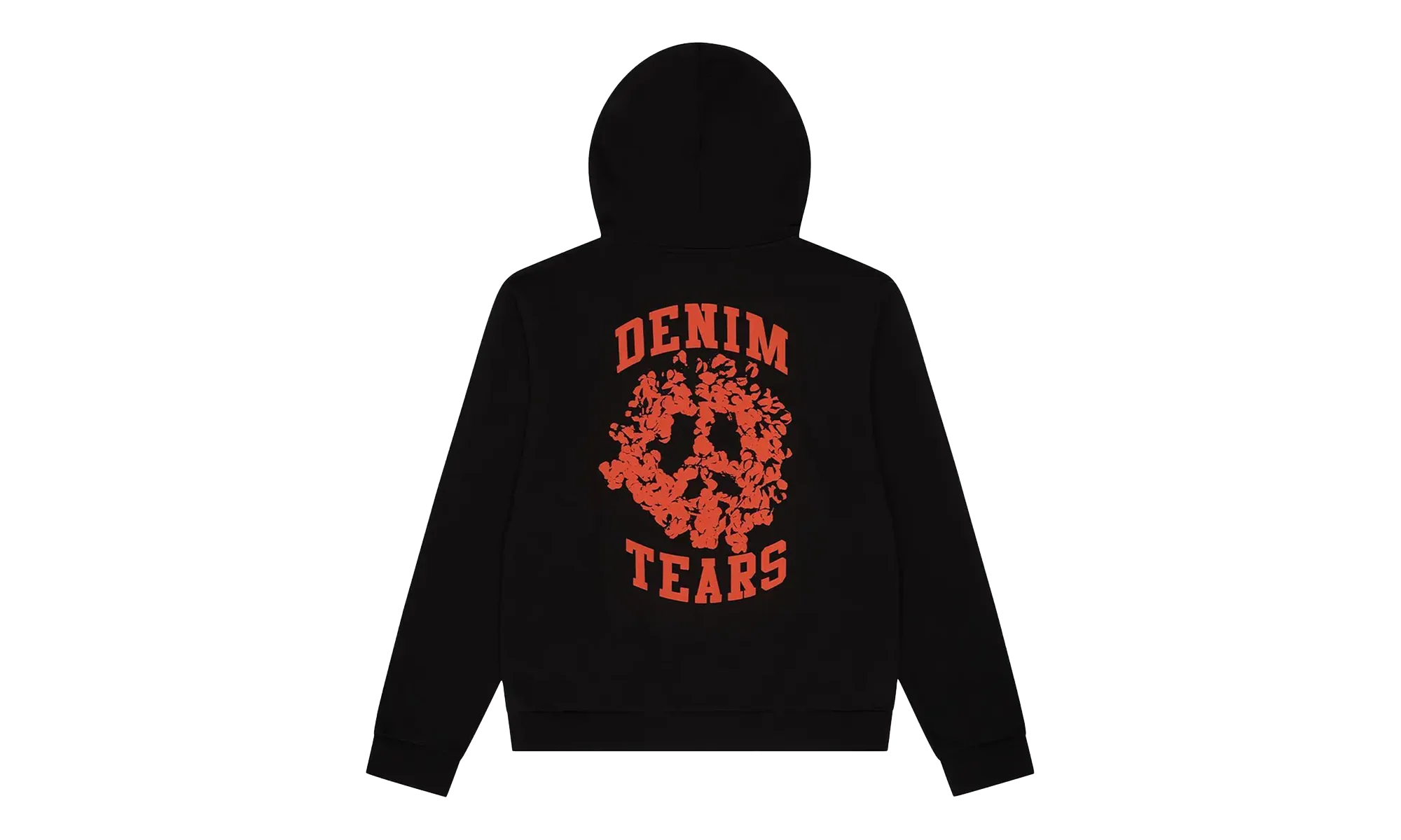 Denim U Zip Hoodie "Black" DT417 - Image 2