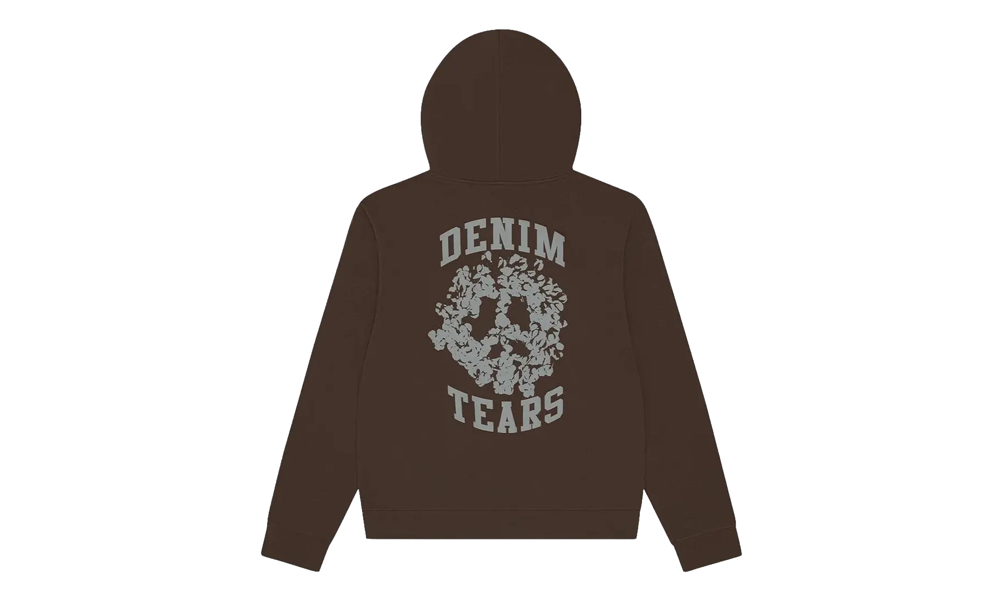 Denim University Zip Hoodie "Brown" DT462 - Image 2
