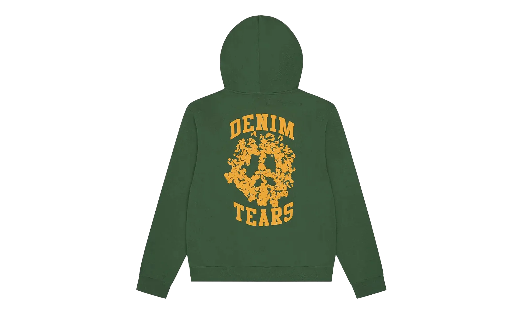 Denim University Zip Hoodie "Green" DT463 - Image 2