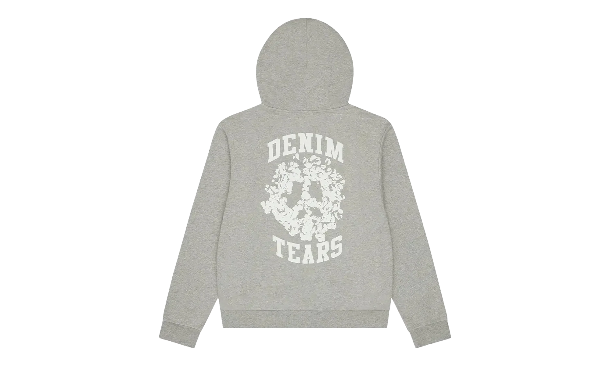Denim University Zip Hoodie "Grey" DT380 - Image 2