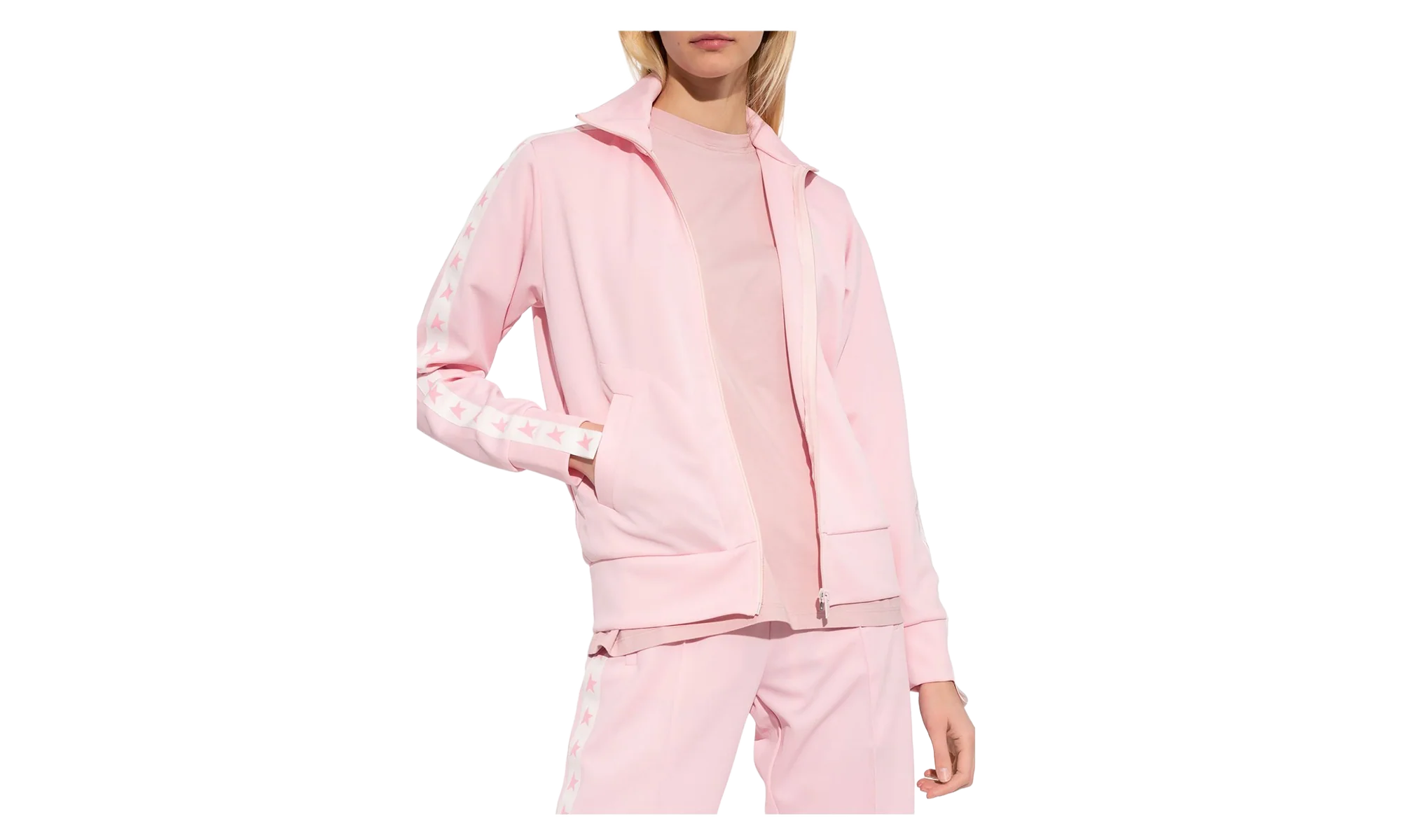 Denise Zipped Track Jacket WMNS "Pink" GWP00875.P000520.25639 - Image 2