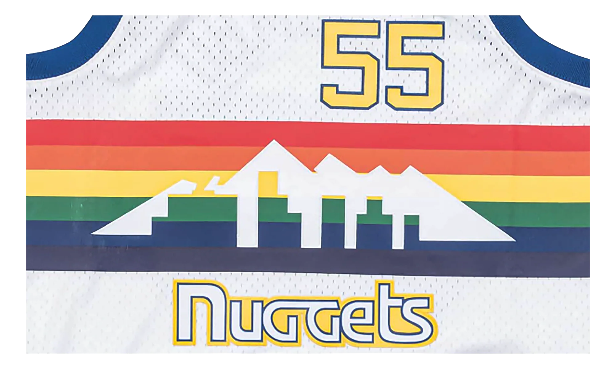 Denver Nuggets Dikembe Mutombo Swingman Jersey "1991 - 92 Home" 75E845E4 - Image 2