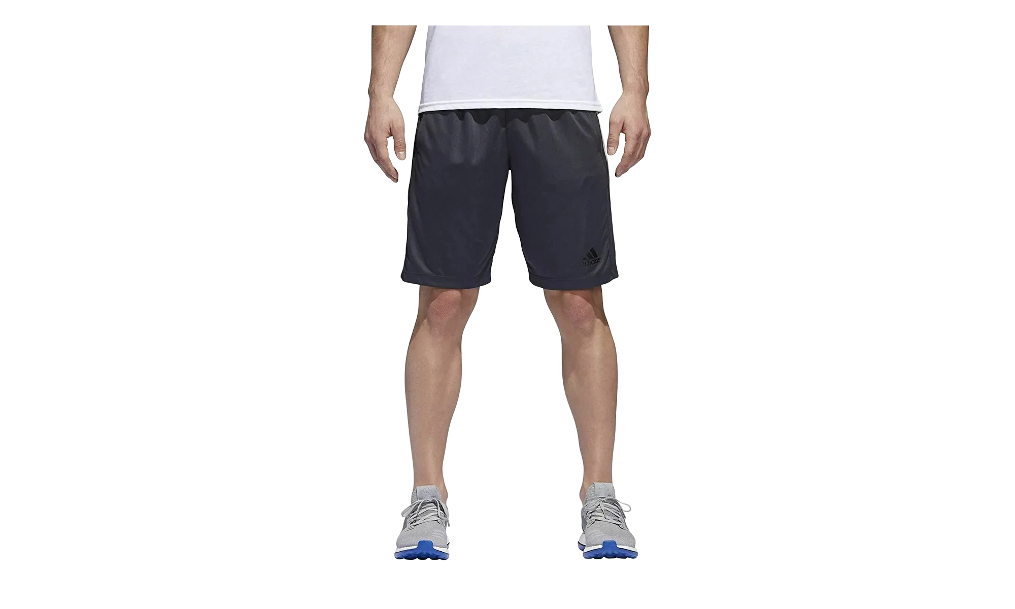 Designed 2 Move 3 Stripe Shorts "Dark Grey / Medium Grey Solid" BR1463 - Image 2