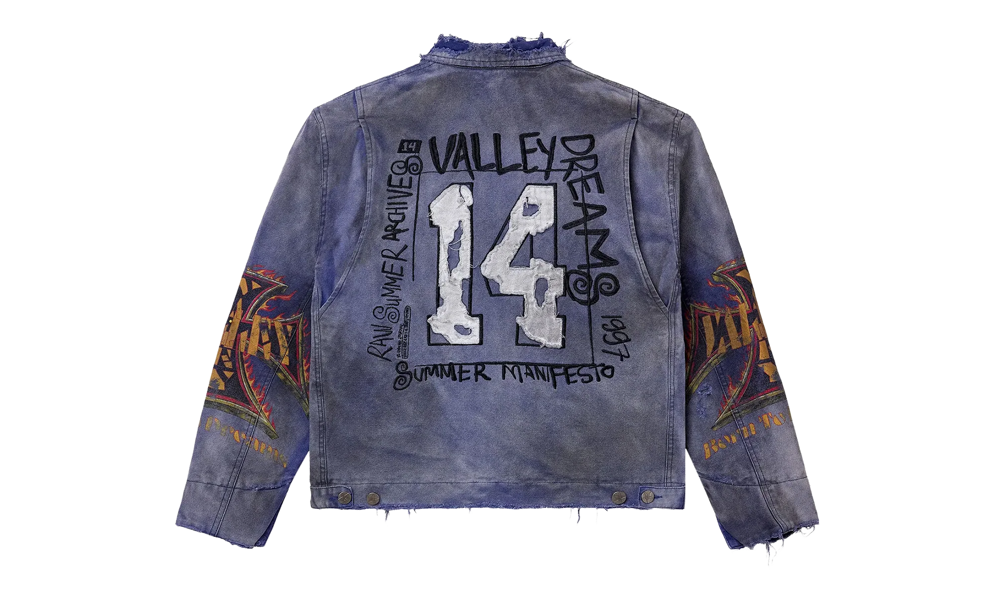 Destruction Work Jacket "Mechanic / Purple" VALE 11 008 VFDWJIM BL - Image 2
