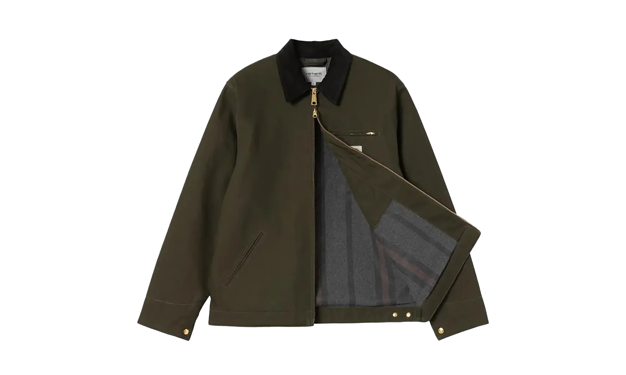 Detroit Jacket "Olive Black" I015264 3CM 01 - Image 2