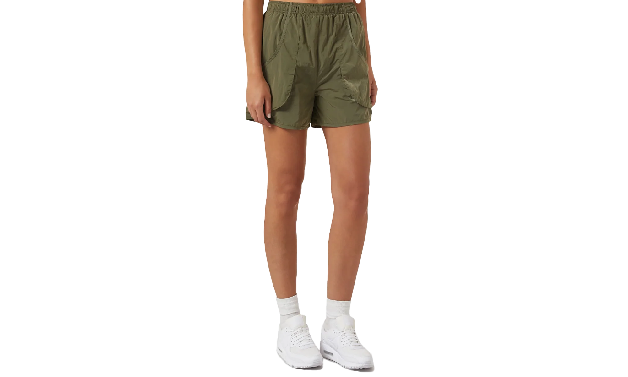 Devan Nylon Wind Short WMNS "Green" KITH02 - Image 2