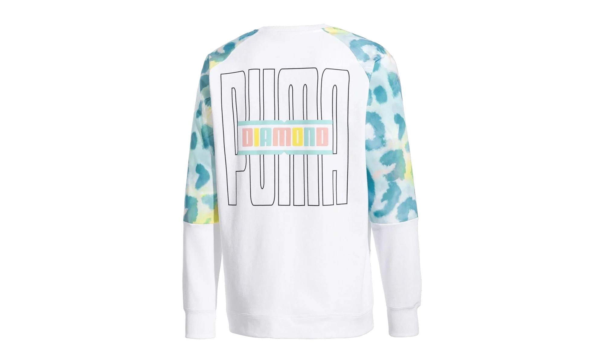 Diamond Crewneck Sweatshirt "White" 578240 02 - Image 2