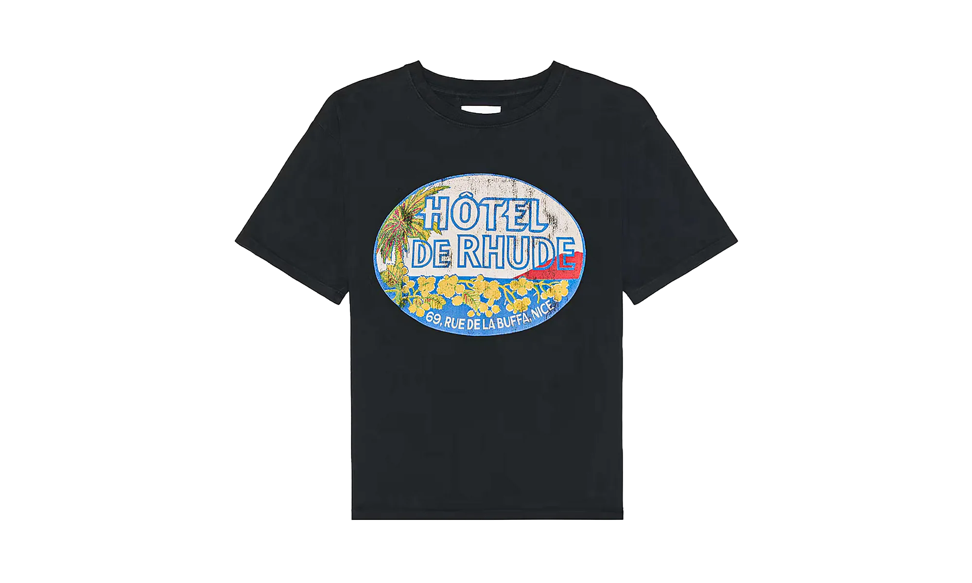 Dimora Logo Short Sleeve Tee Shirt "Black Mult" RHPS24TT04012610