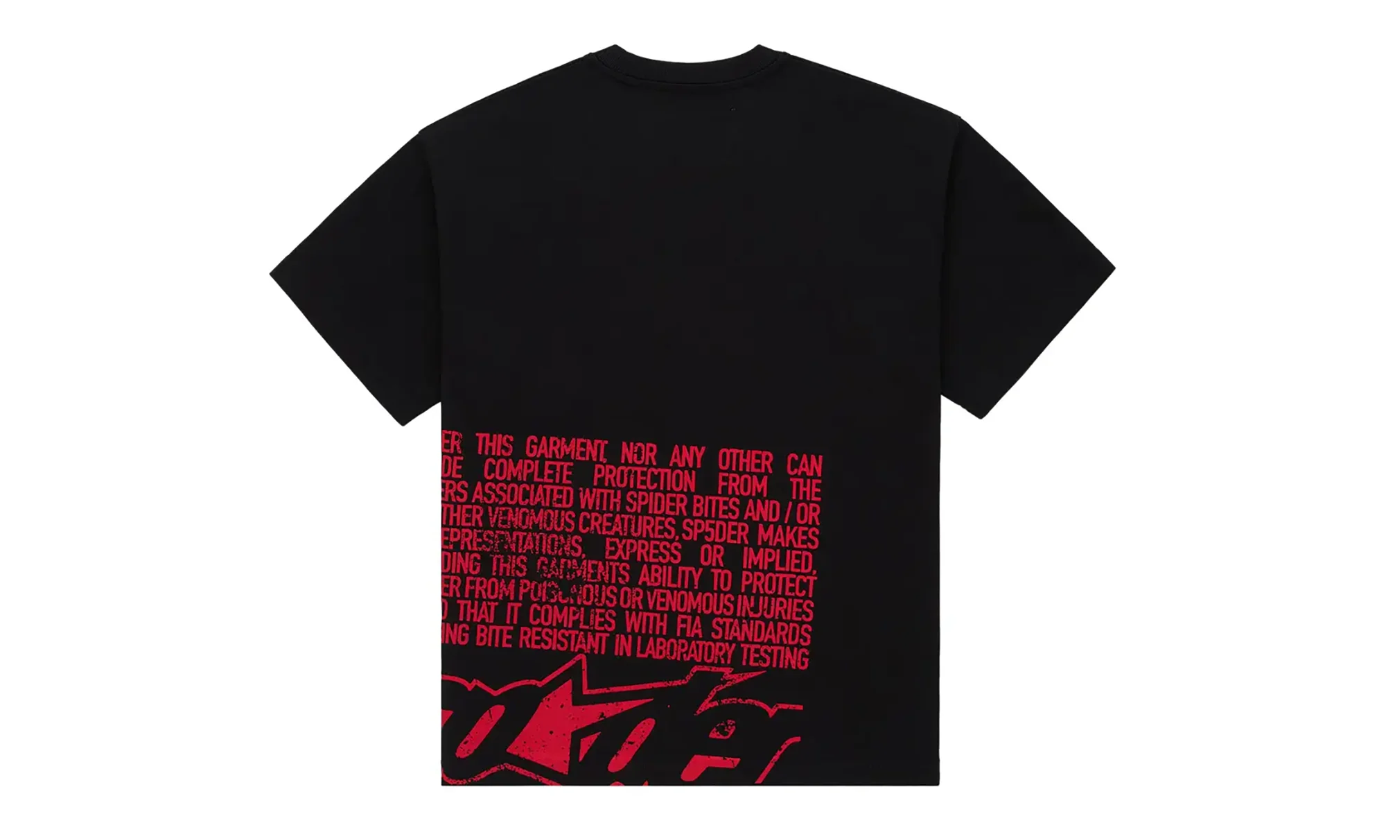 Disclaimer SS Tee "Black" SP5der235 - Image 2