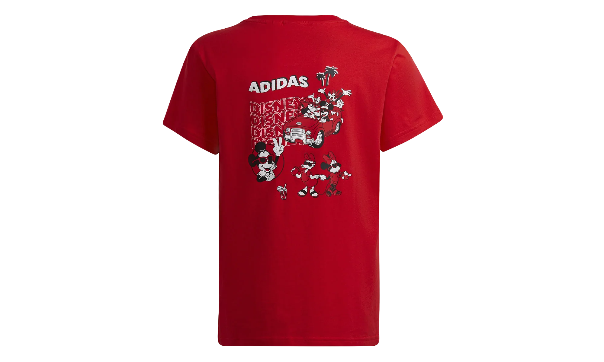 Disney Mickey and Friends T-Shirt GS "Vivid Red" HF7575 - Image 2