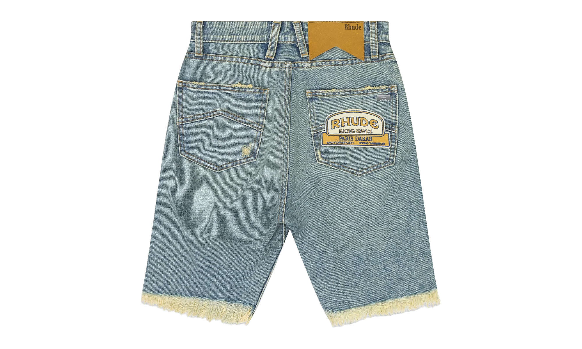 Distressed Denim Shorts "Indigo" RHD-MBTM-0221 - Image 2