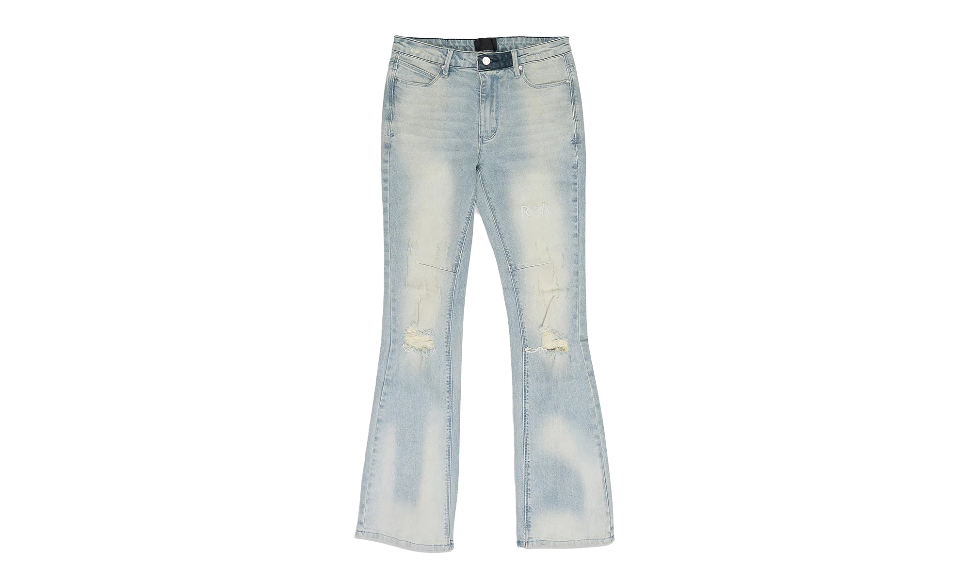 DISTRESSED SKINNY JEANS "Blue" MUDWD900 B1104BLCLD