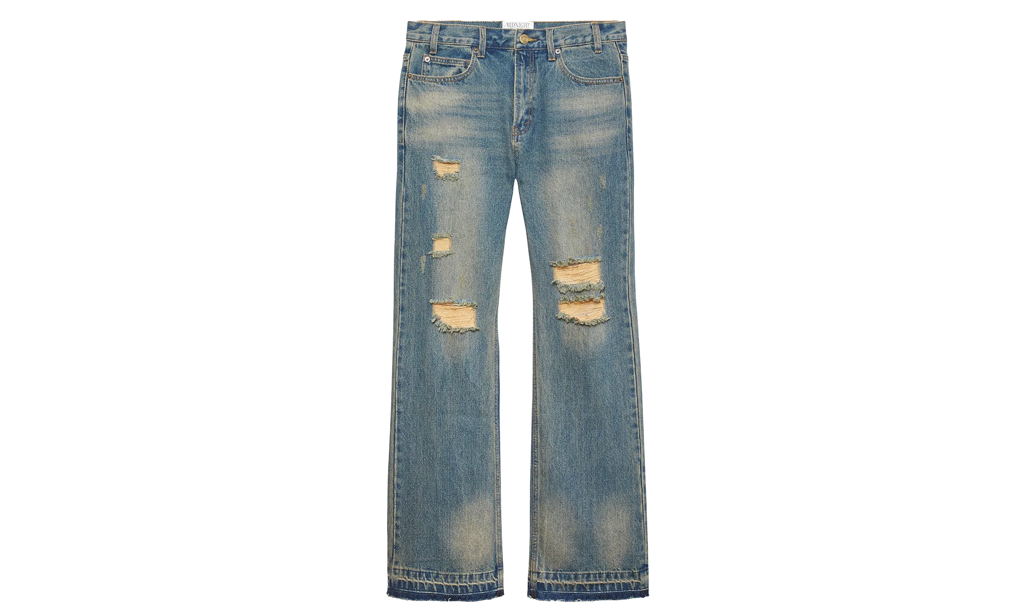 Distressed Vintage Wash Jeans Vintage Wash "Blue" MRB34