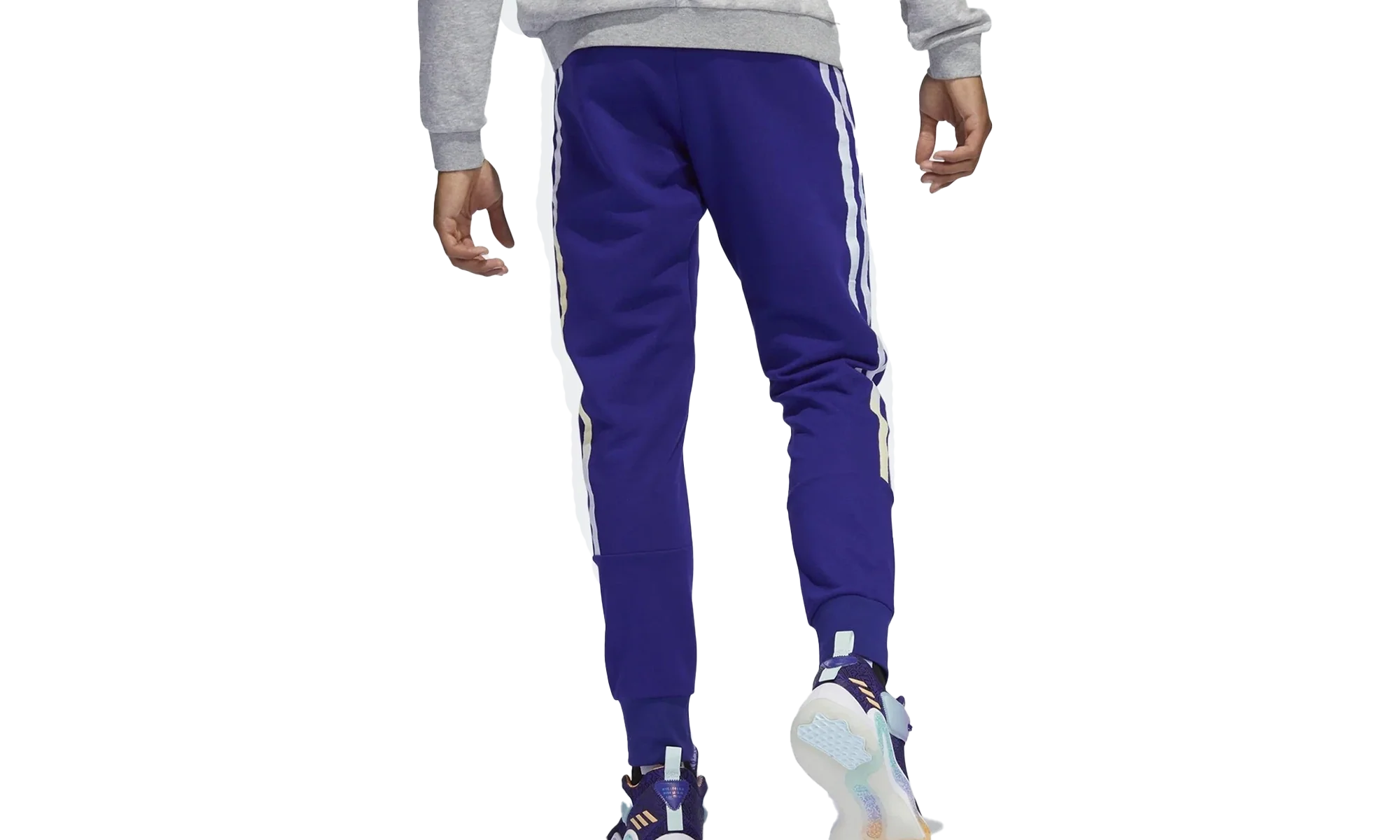 Donovan Mitchell Jogger Pants "Team College Purple" HB6768 - Image 2
