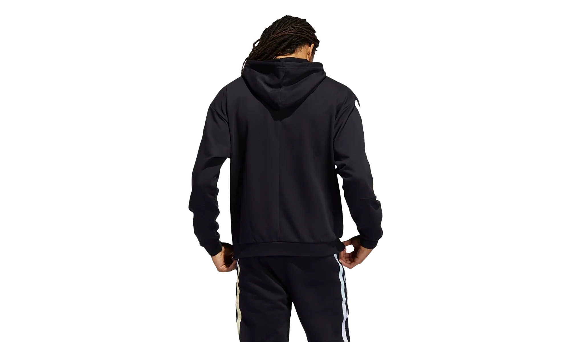 Donovan Mitchell Pullover Hoodie "Black" HB6760 - Image 2