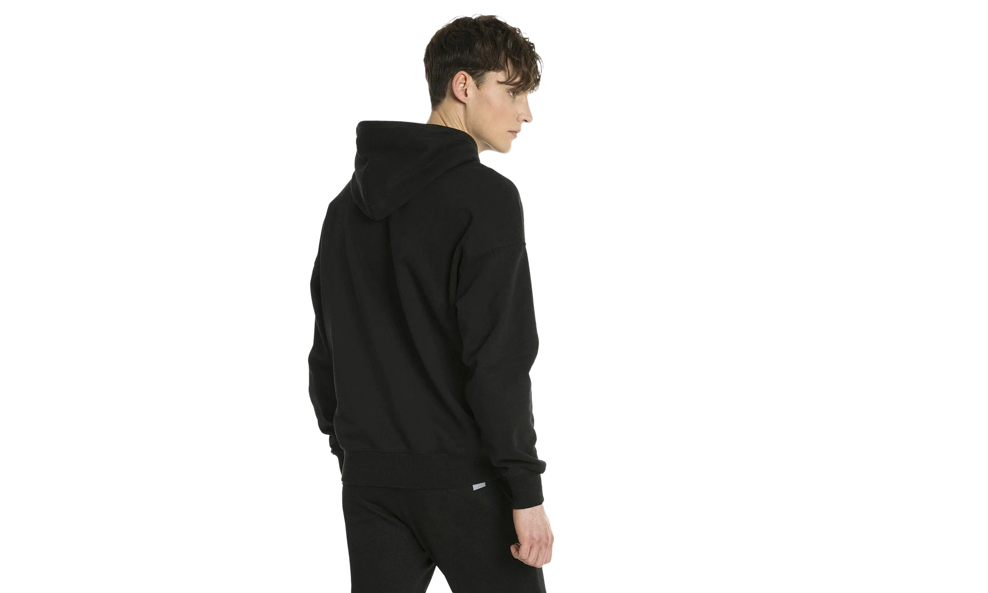 Downtown Oversize Hoodie "Puma Black" 576706 01 - Image 2